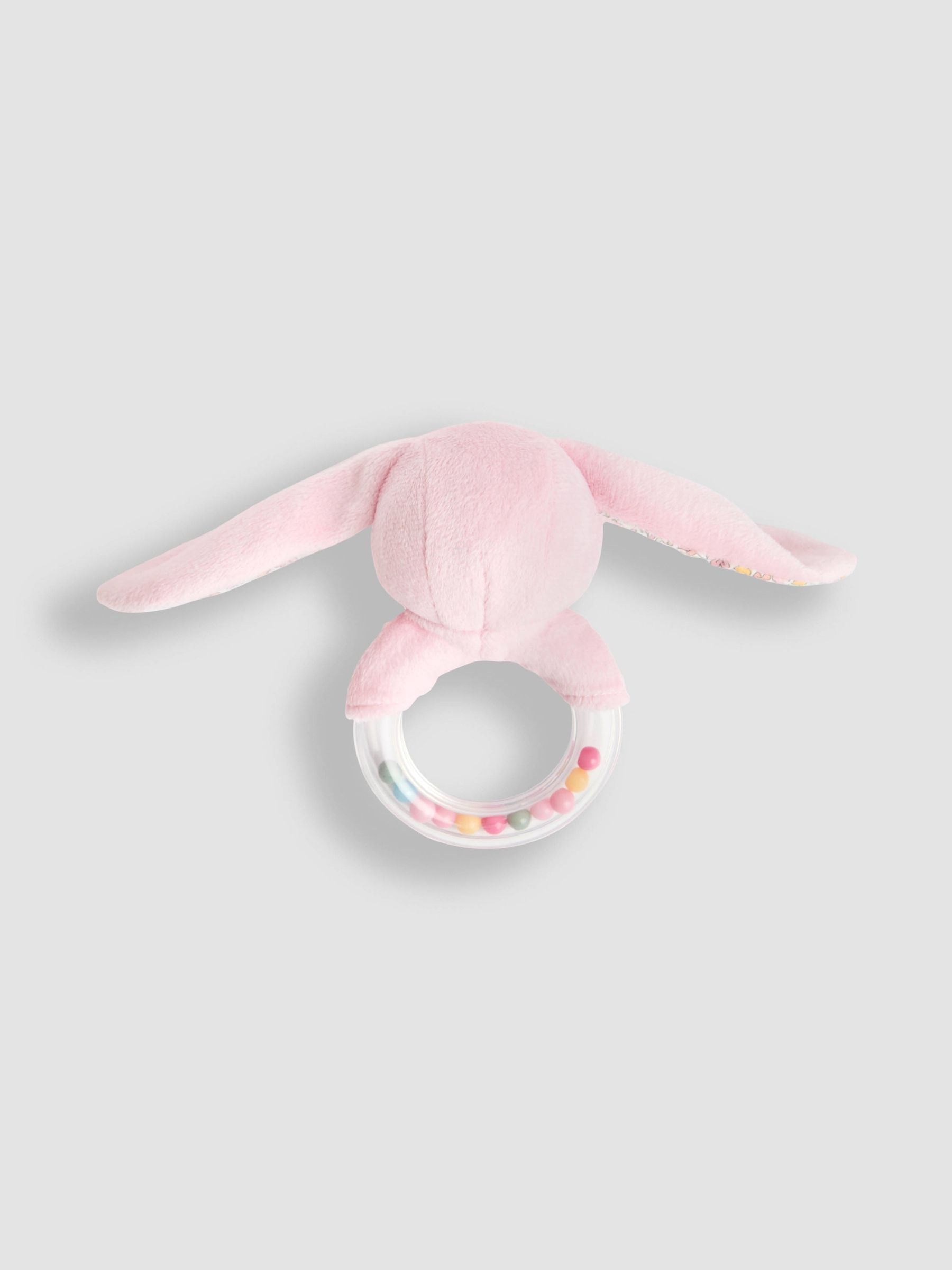 Pink Bunny Bear Ring Rattle Ring Rattle - Image 6 of 7