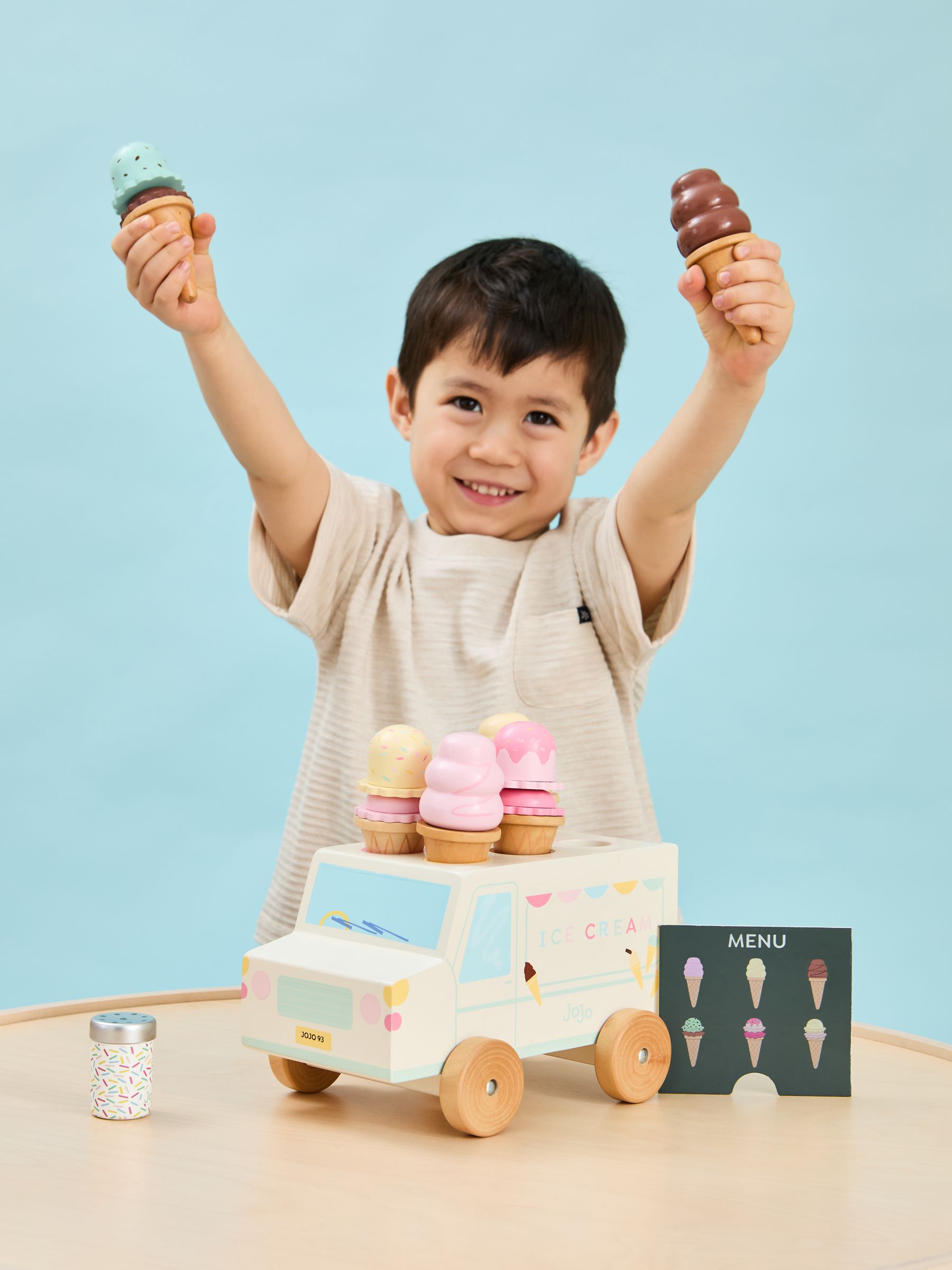 Wooden Ice Cream Van Playset - Image 1 of 5