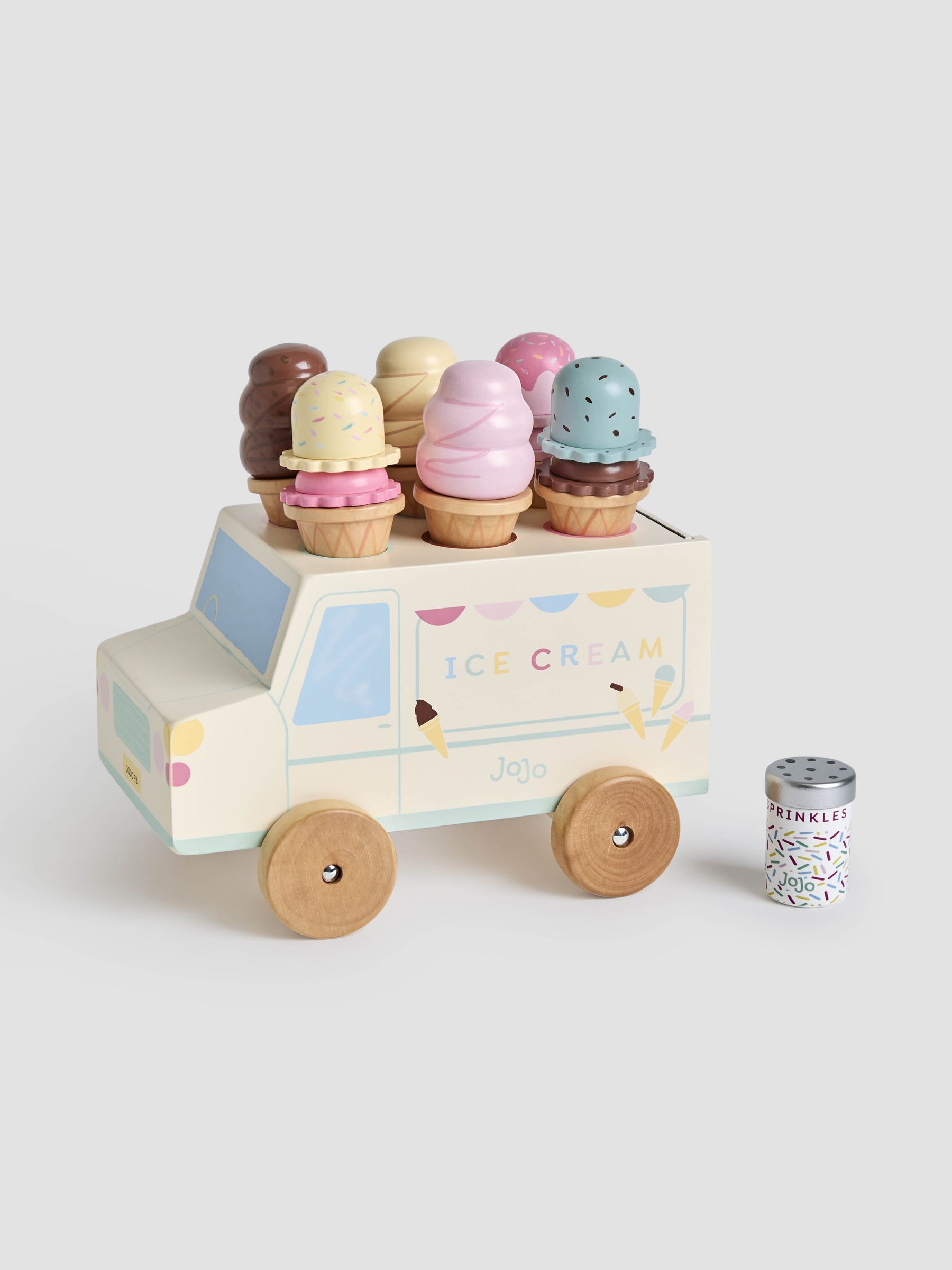 Wooden Ice Cream Van Playset - Image 3 of 5