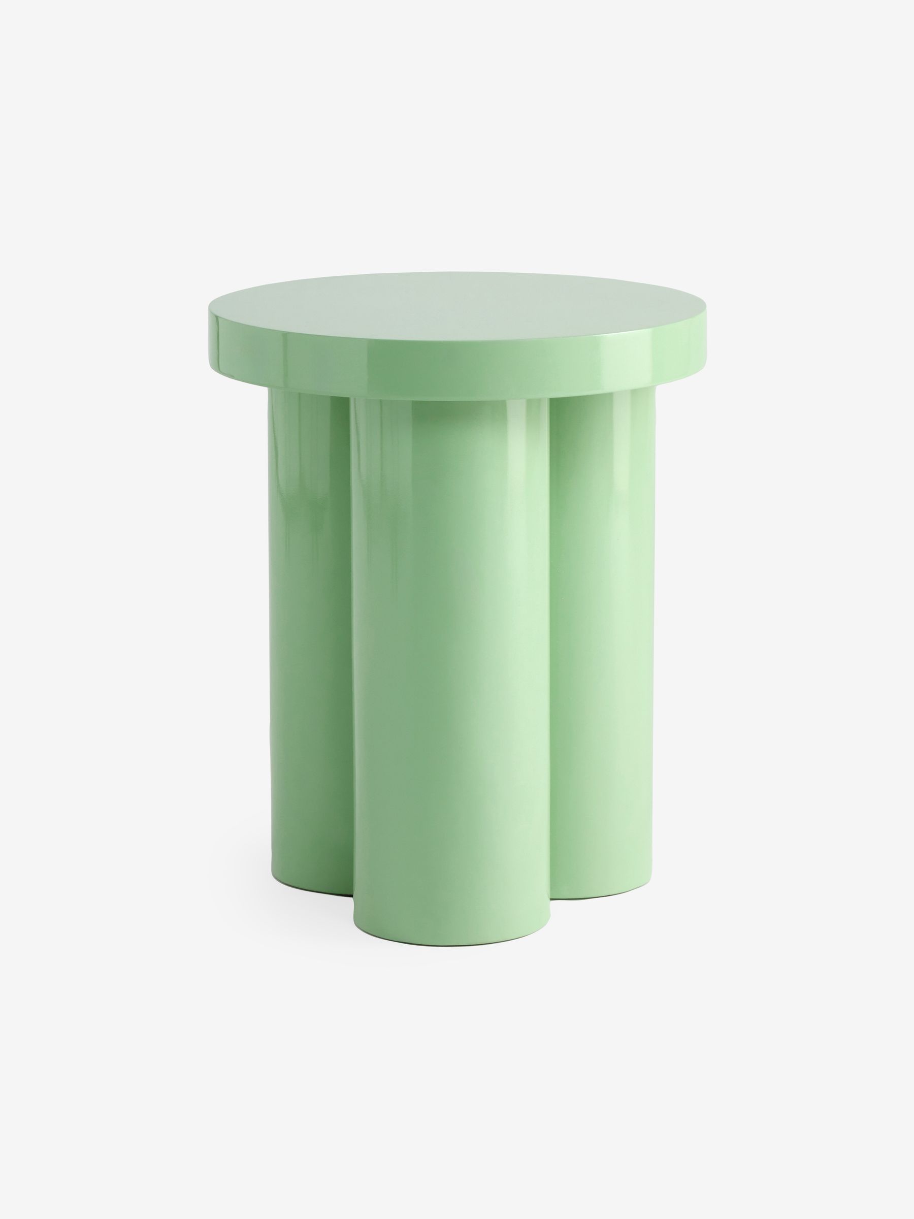 Lacey Side Table in Green Gloss - Image 5 of 5 Lacey Side Table in Green Gloss - Image 5 of 5