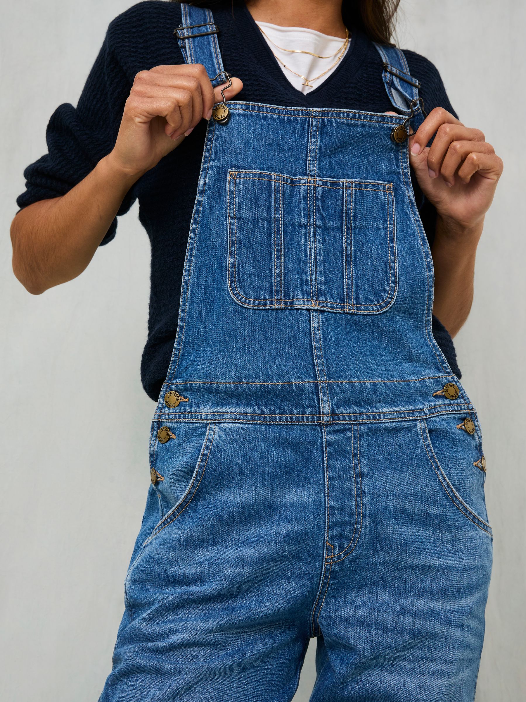 Lewes Denim Vintage Dungaree - Image 2 of 3