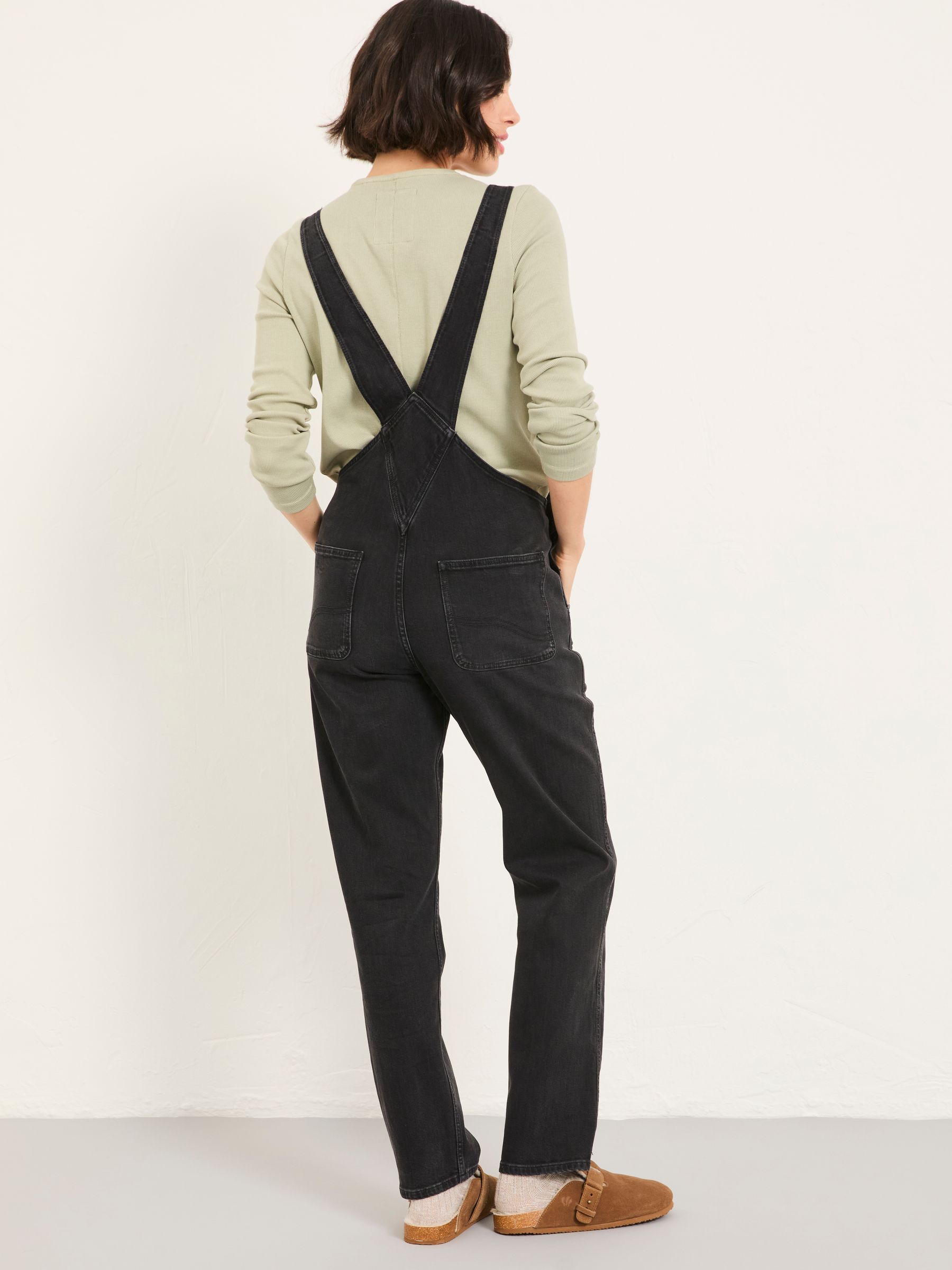 Lewes Washed Black Dungaree - Image 3 of 7