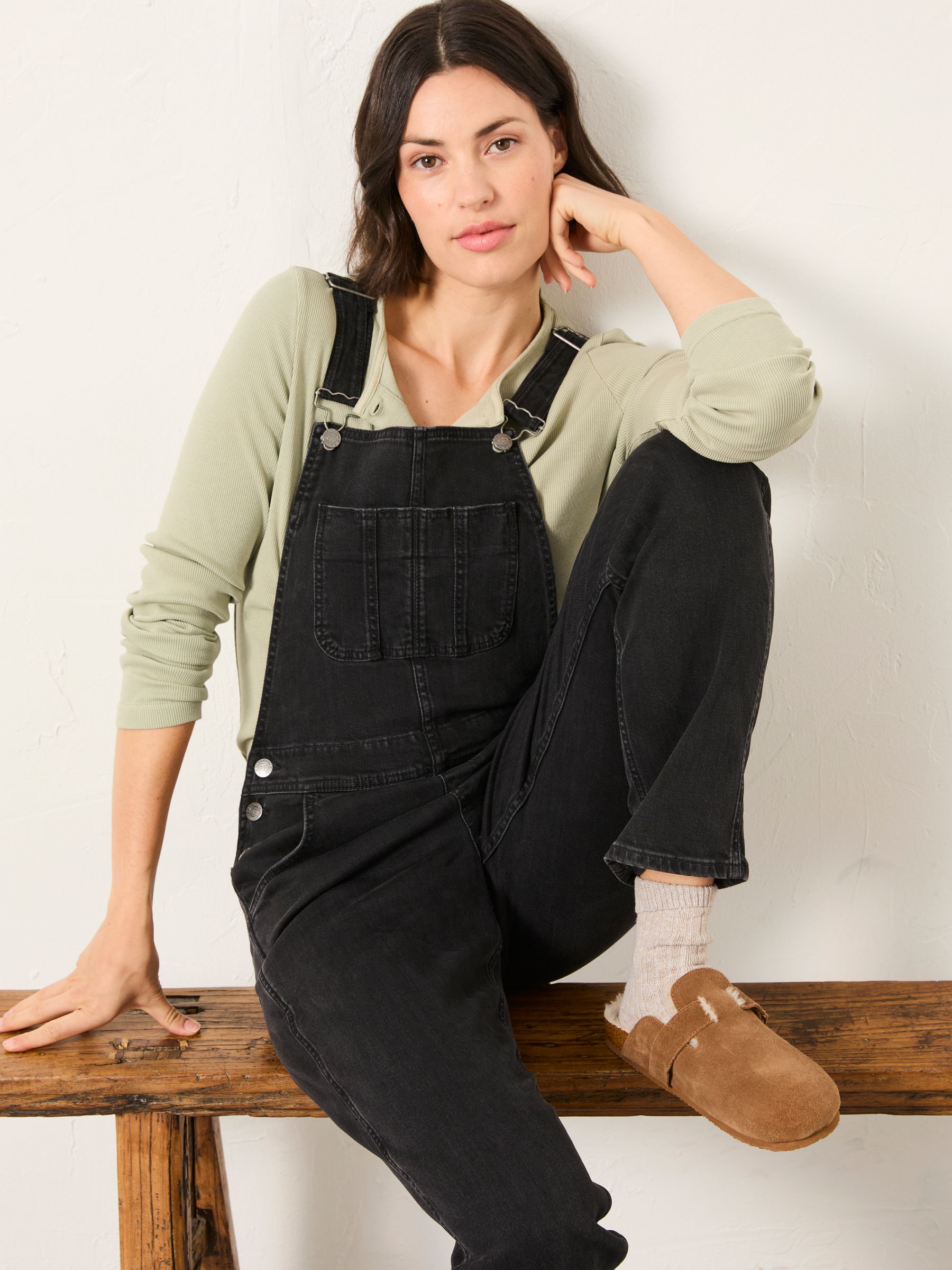 Lewes Washed Black Dungaree - Image 5 of 7
