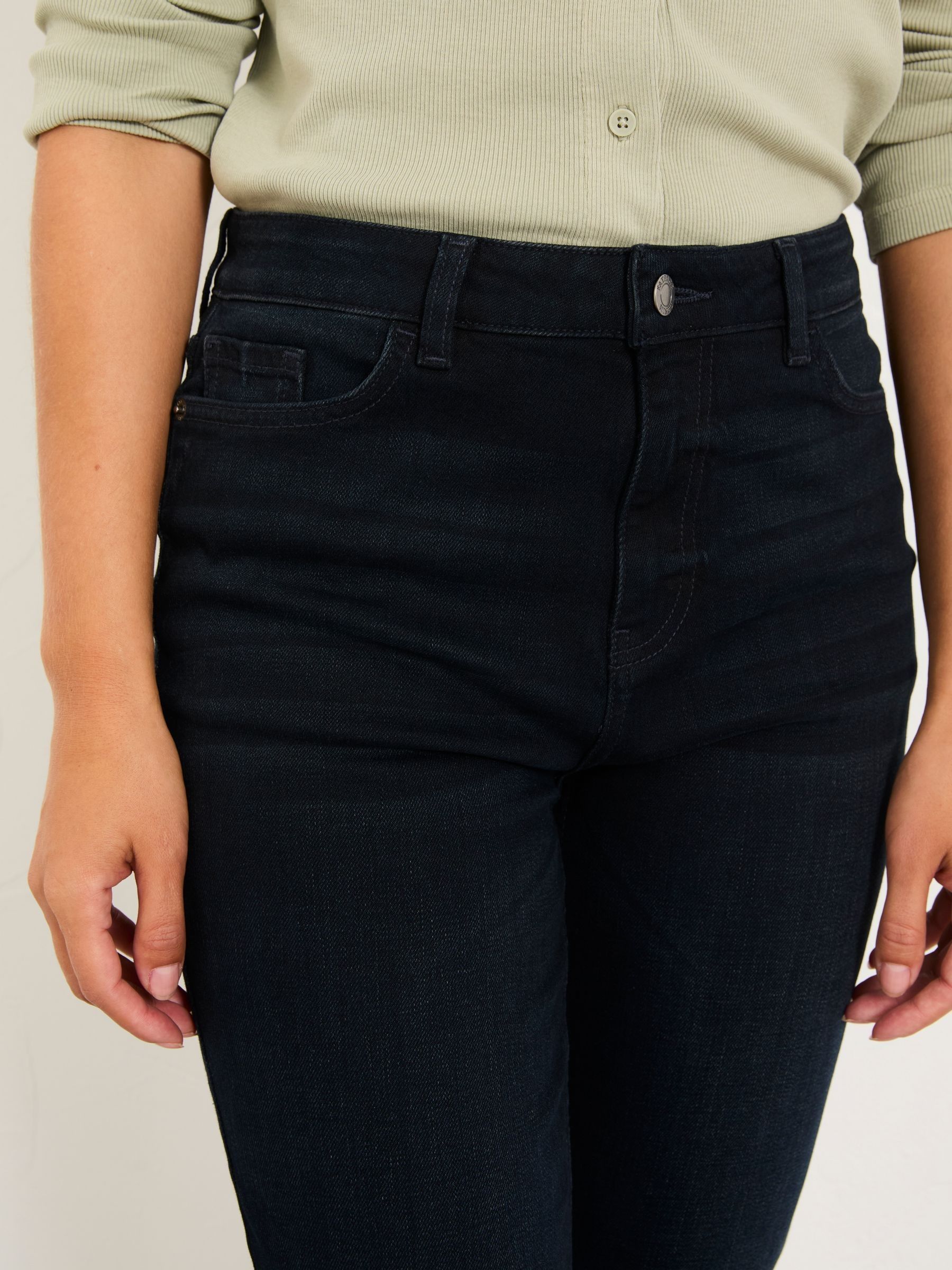 Chesham Denim Dark Blue Girlfriend Jeans - Image 3 of 5