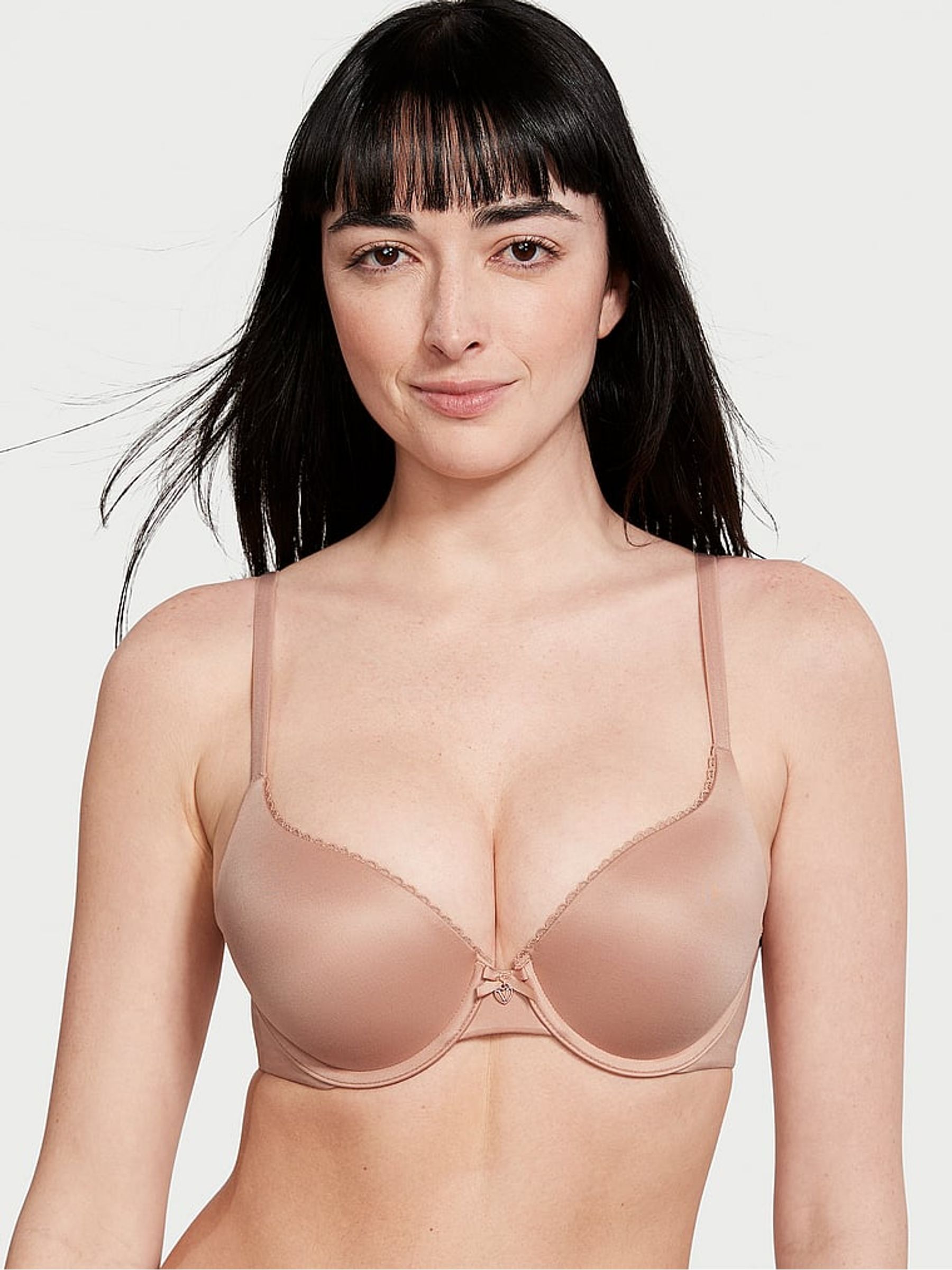 Macaron Nude Full Cup Push Up Bra - Image 1 of 3