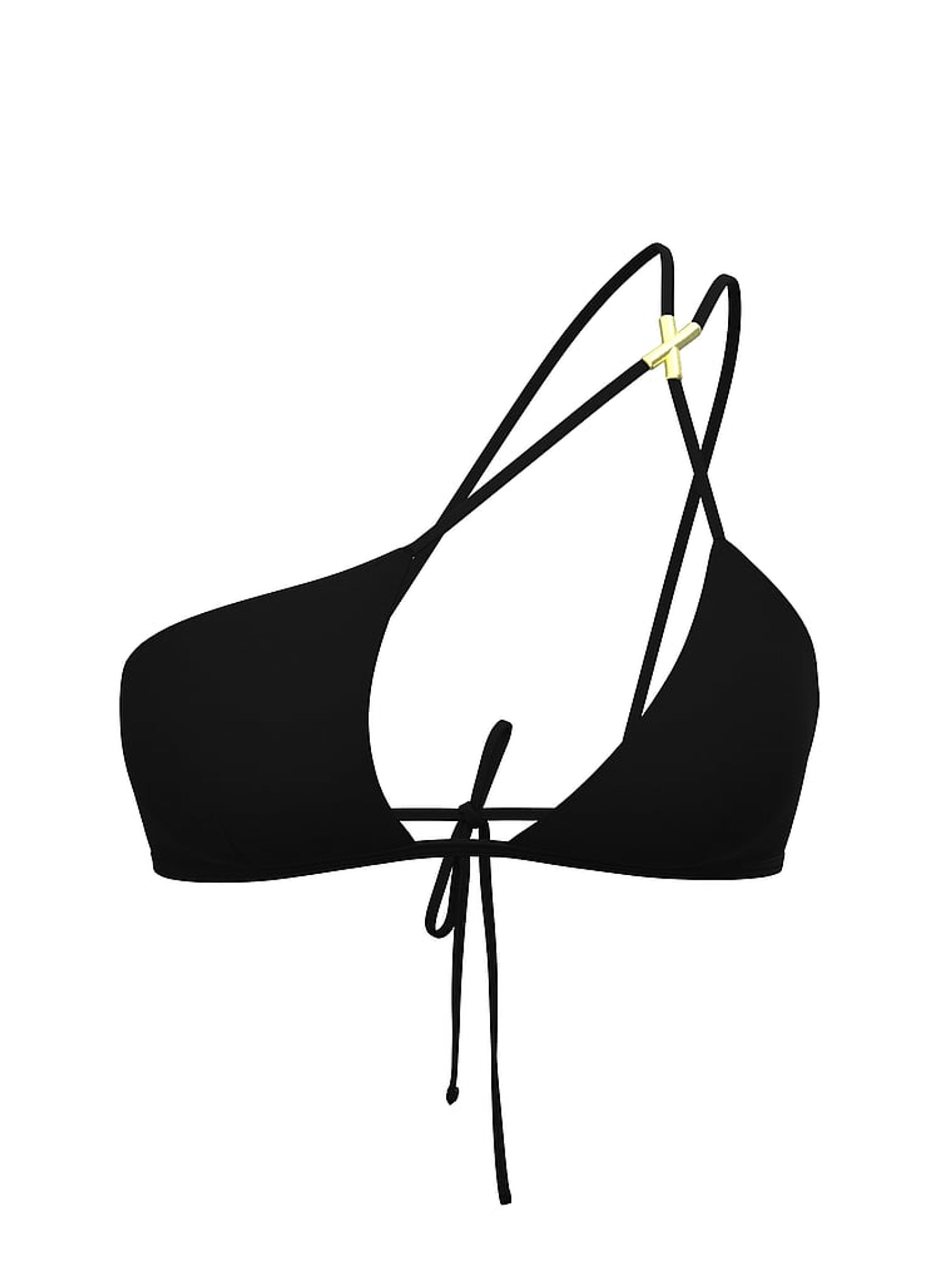Black One Shoulder Bikini Top - Image 3 of 3