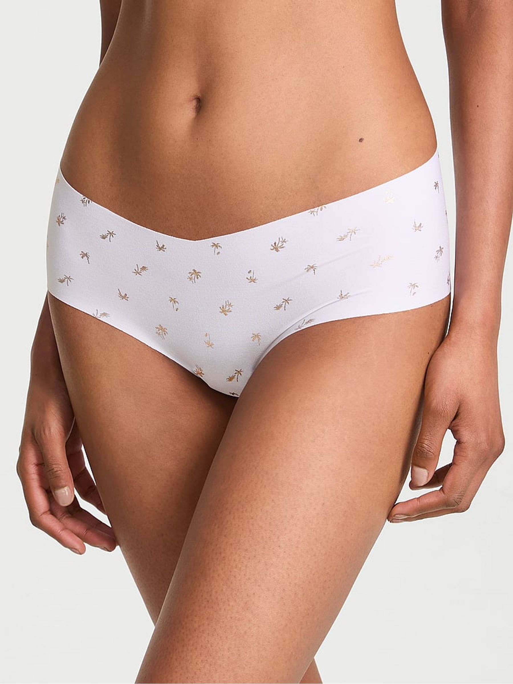 White Palm Cheeky Knickers - Image 1 of 3