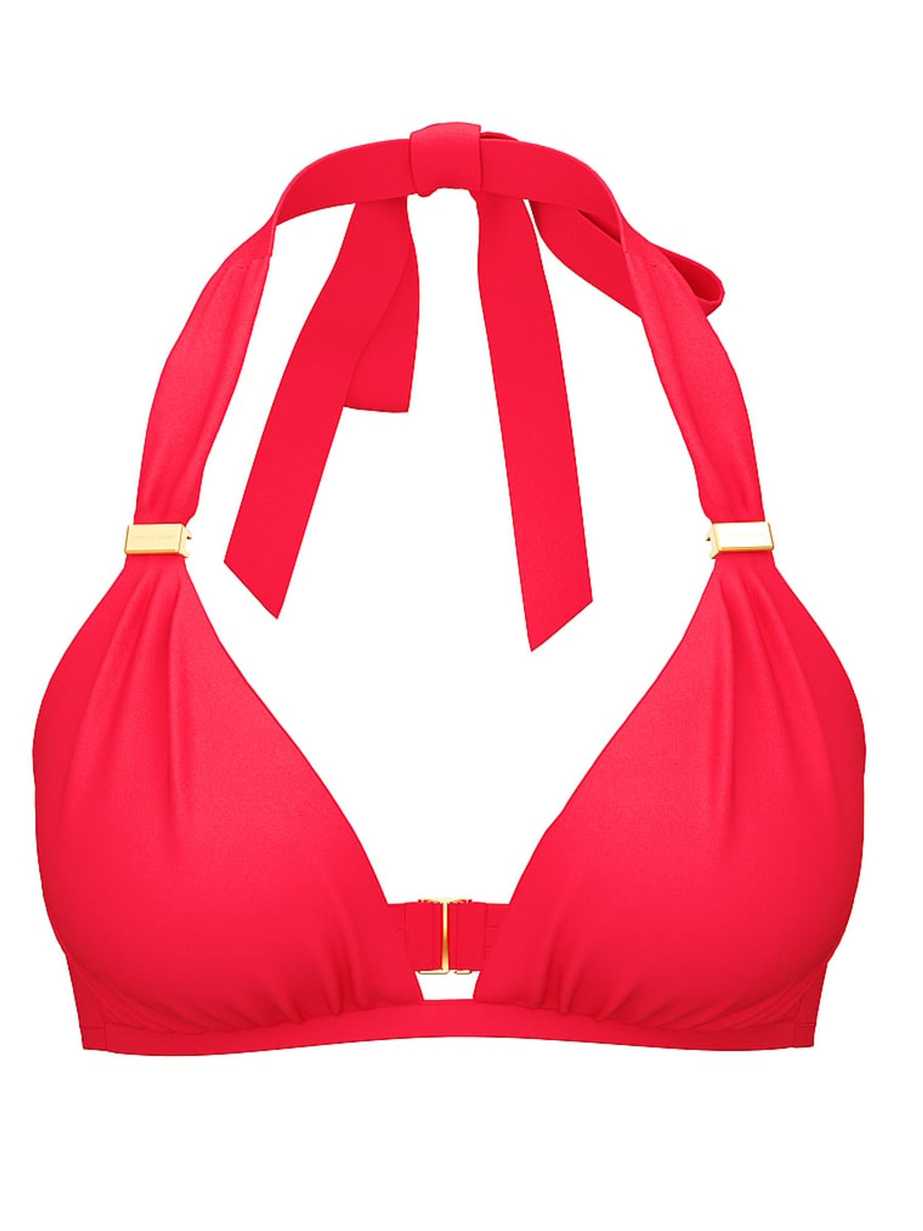 Pink Island Halter Push Up Bikini Top - Image 4 of 4