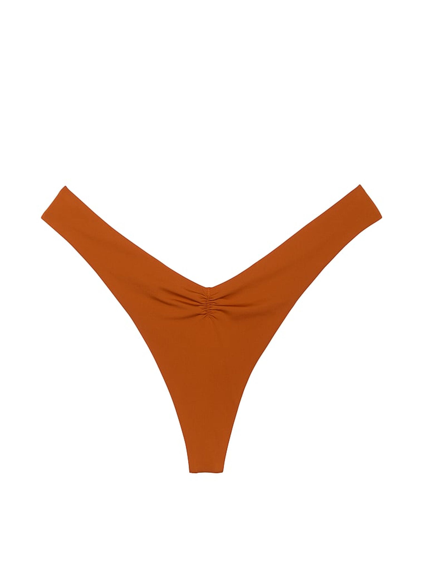 Cinnamon Brown Thong Bikini Bottoms - Image 3 of 3