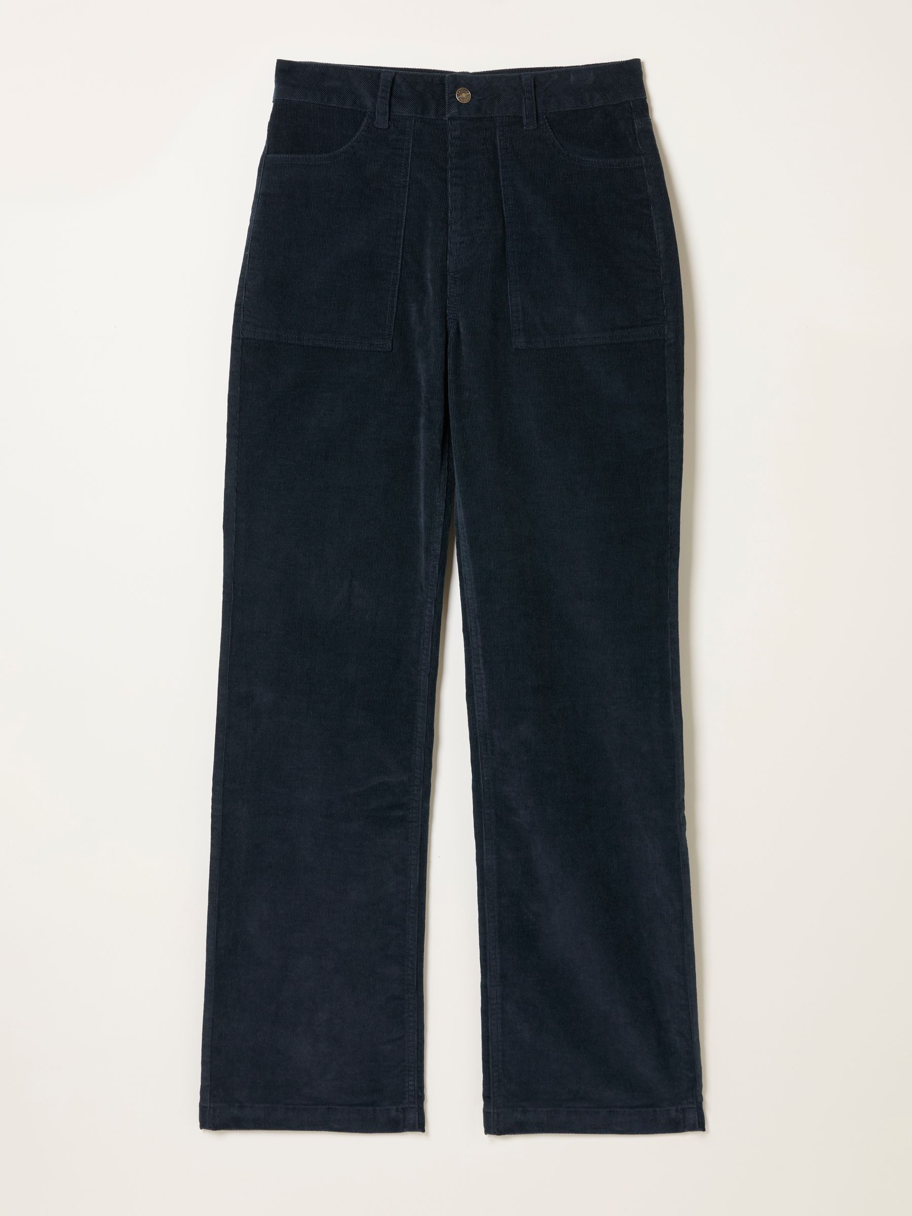 Clara Dark Navy Cord Trouser - Image 6 of 6
