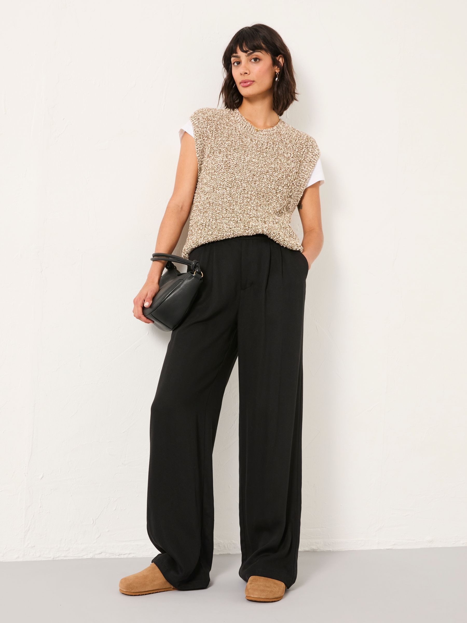 Wide Leg Trousers