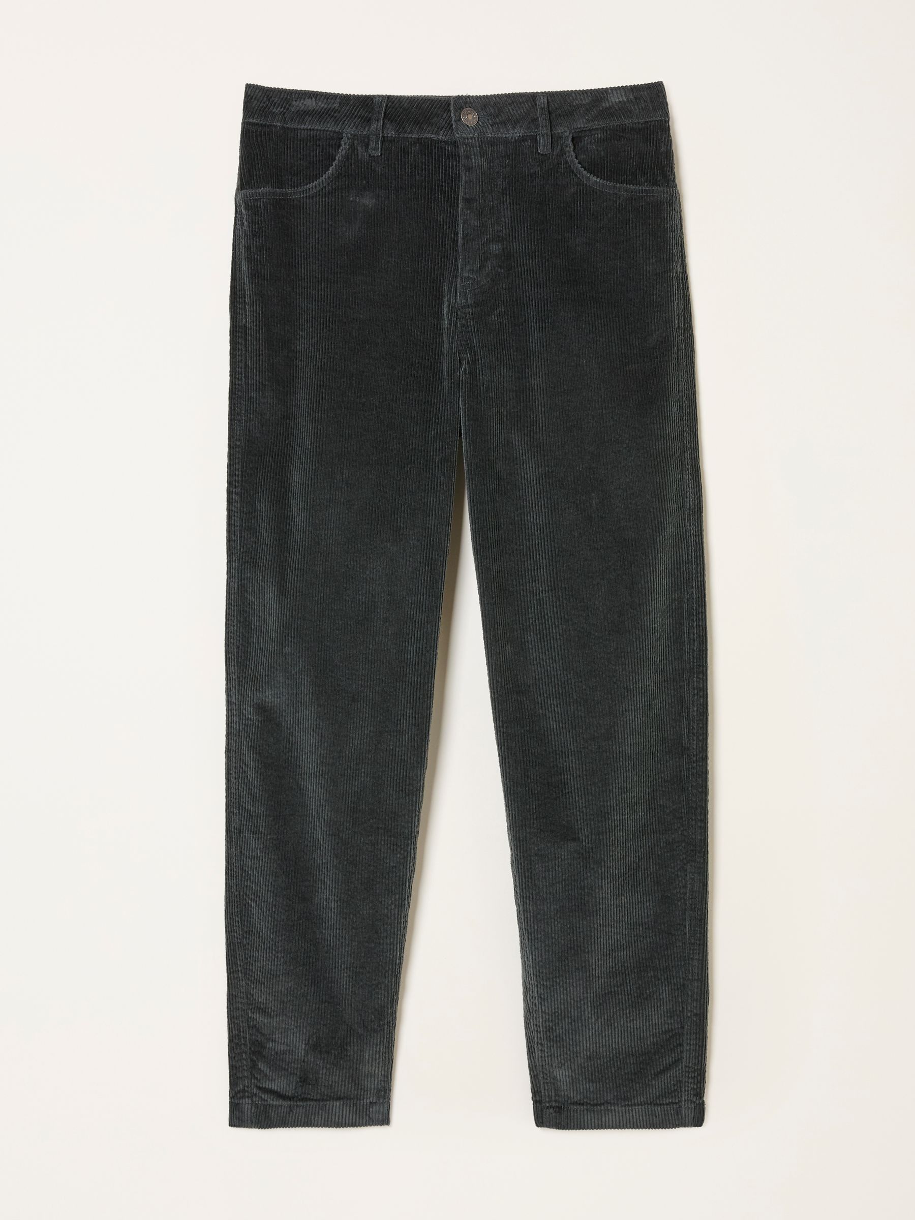 Willow Washed Black Cord Tapered Trouser - Image 6 of 6