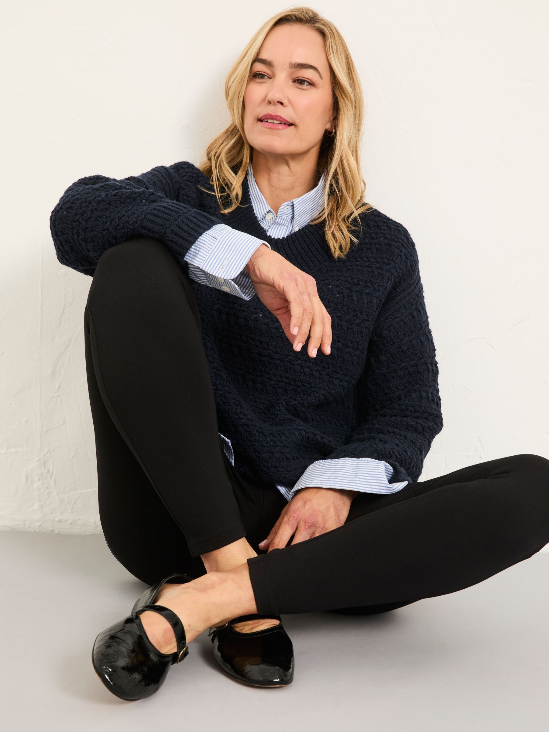 Polly Black Ponte Legging - Image 5 of 6