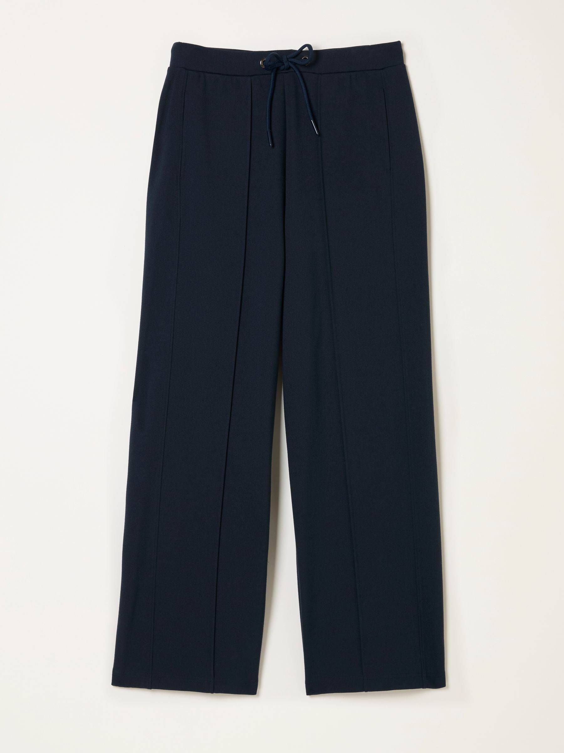 Ely Navy Ponte Wide Leg Trouser - Image 6 of 6