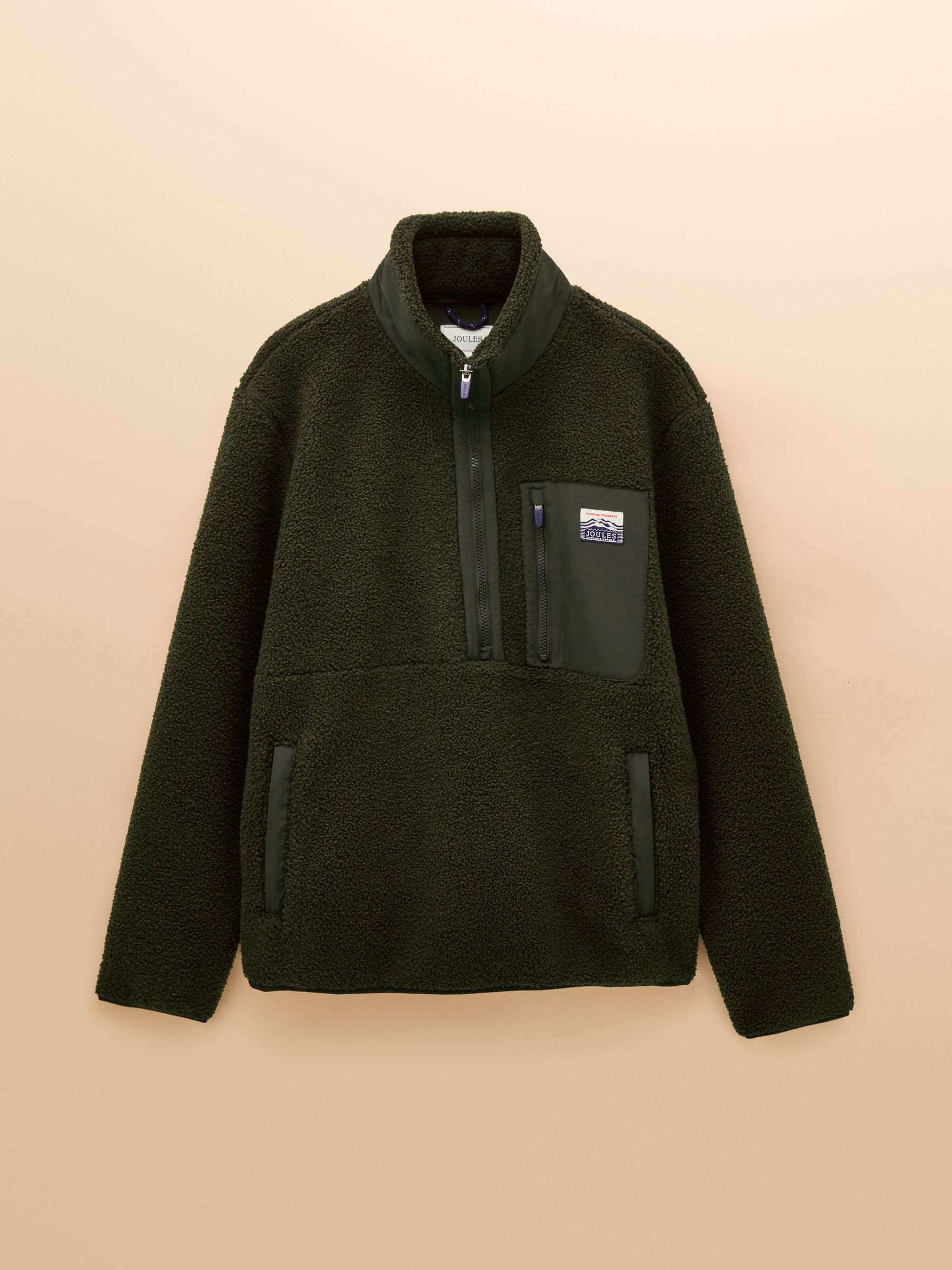 Ashford Green Borg Quarter Zip Fleece - Image 8 of 8