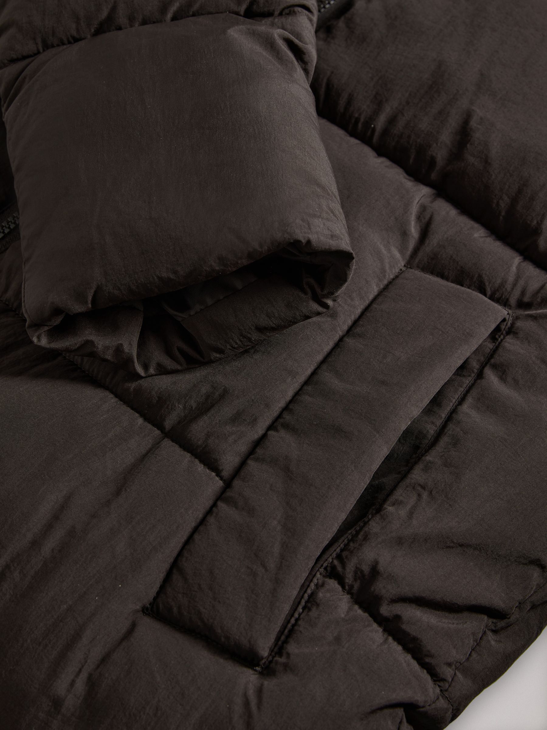 Chocolate Brown Hooded Longline Padded Maxi Coat - Image 6 of 6 Chocolate Brown Hooded Longline Padded Maxi Coat - Image 6 of 6