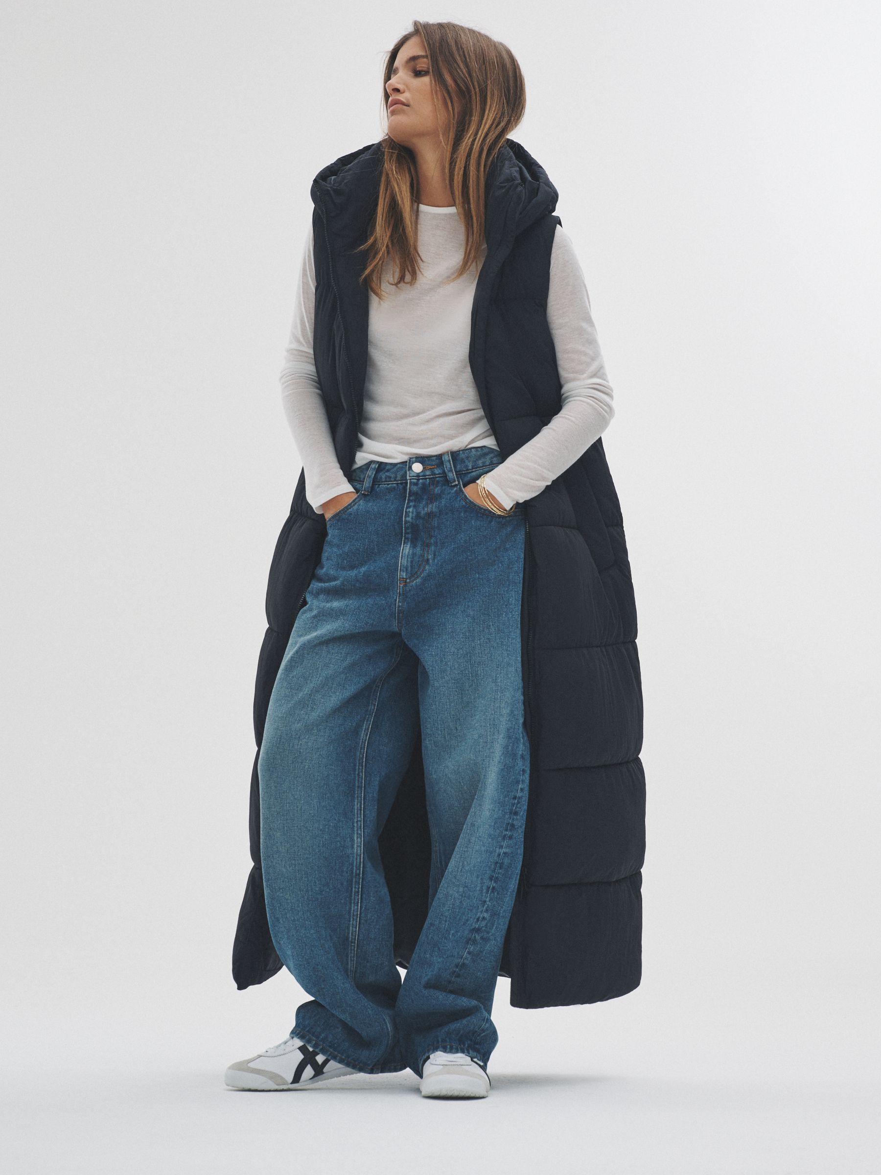 Maxi Padded Gilet Coat - Image 7 of 9