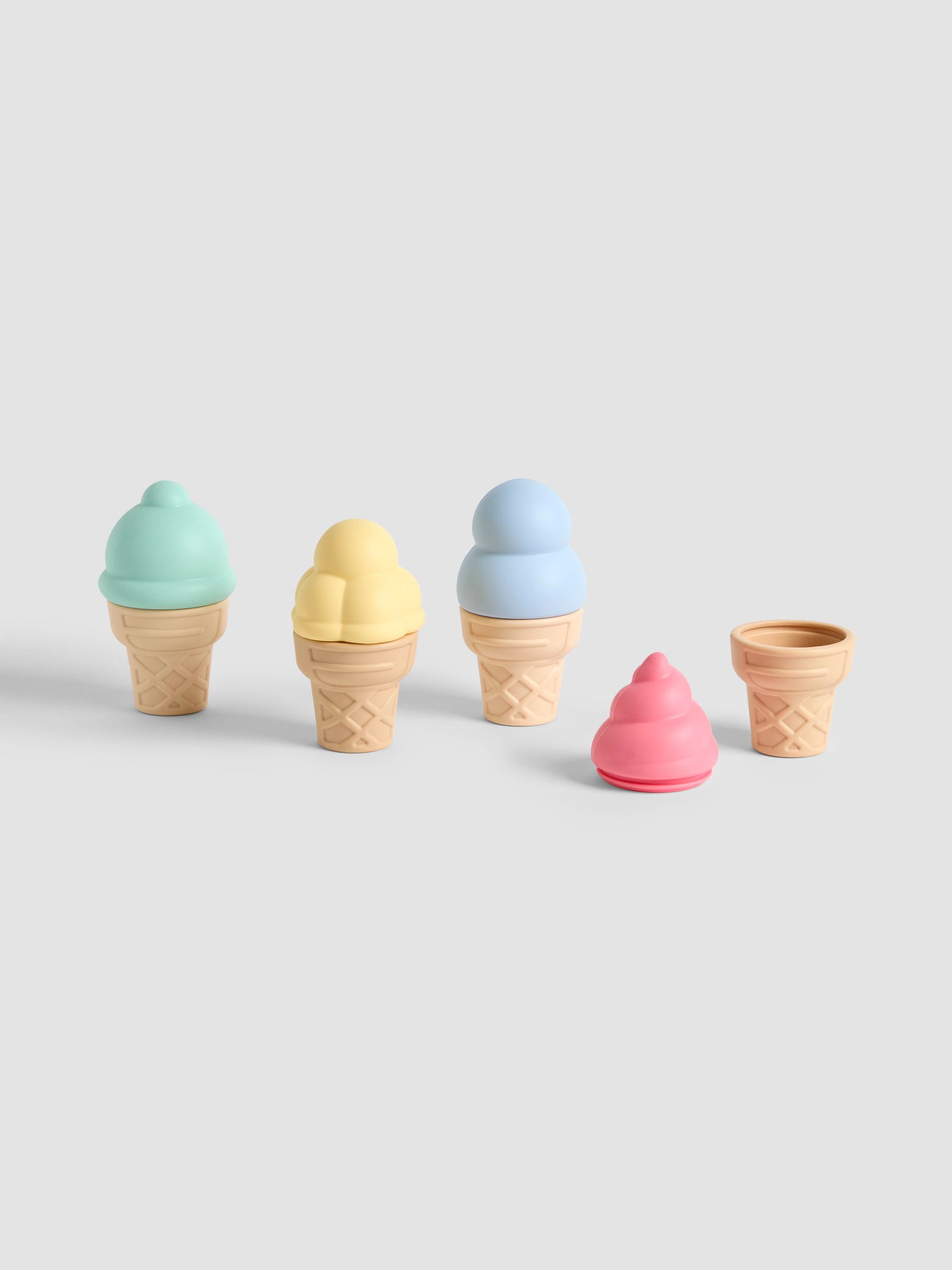 Silicone Ice Cream Bath Toys - Image 2 of 5