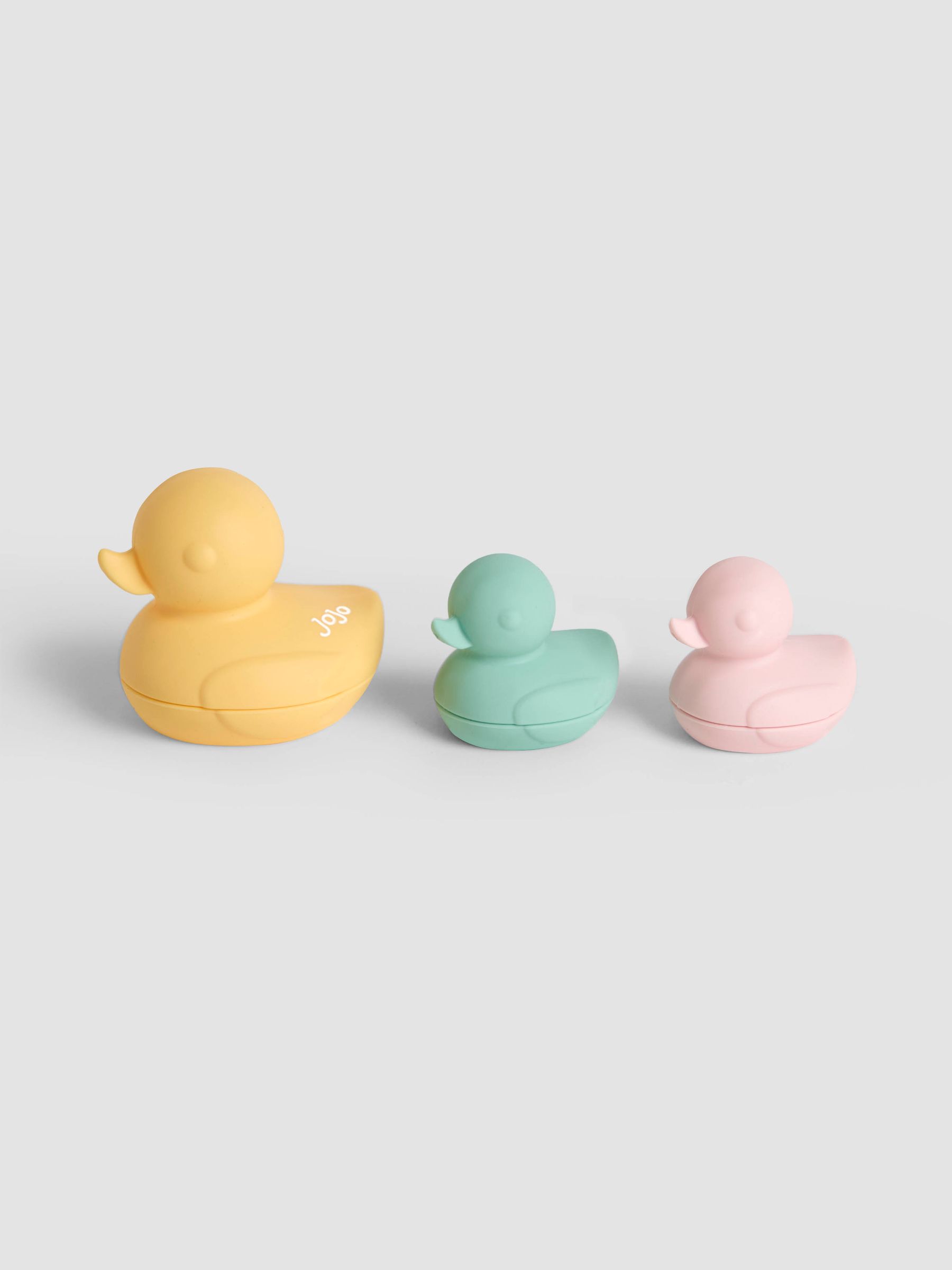 Set of 3 Silicone Bath Ducks - Image 1 of 4
