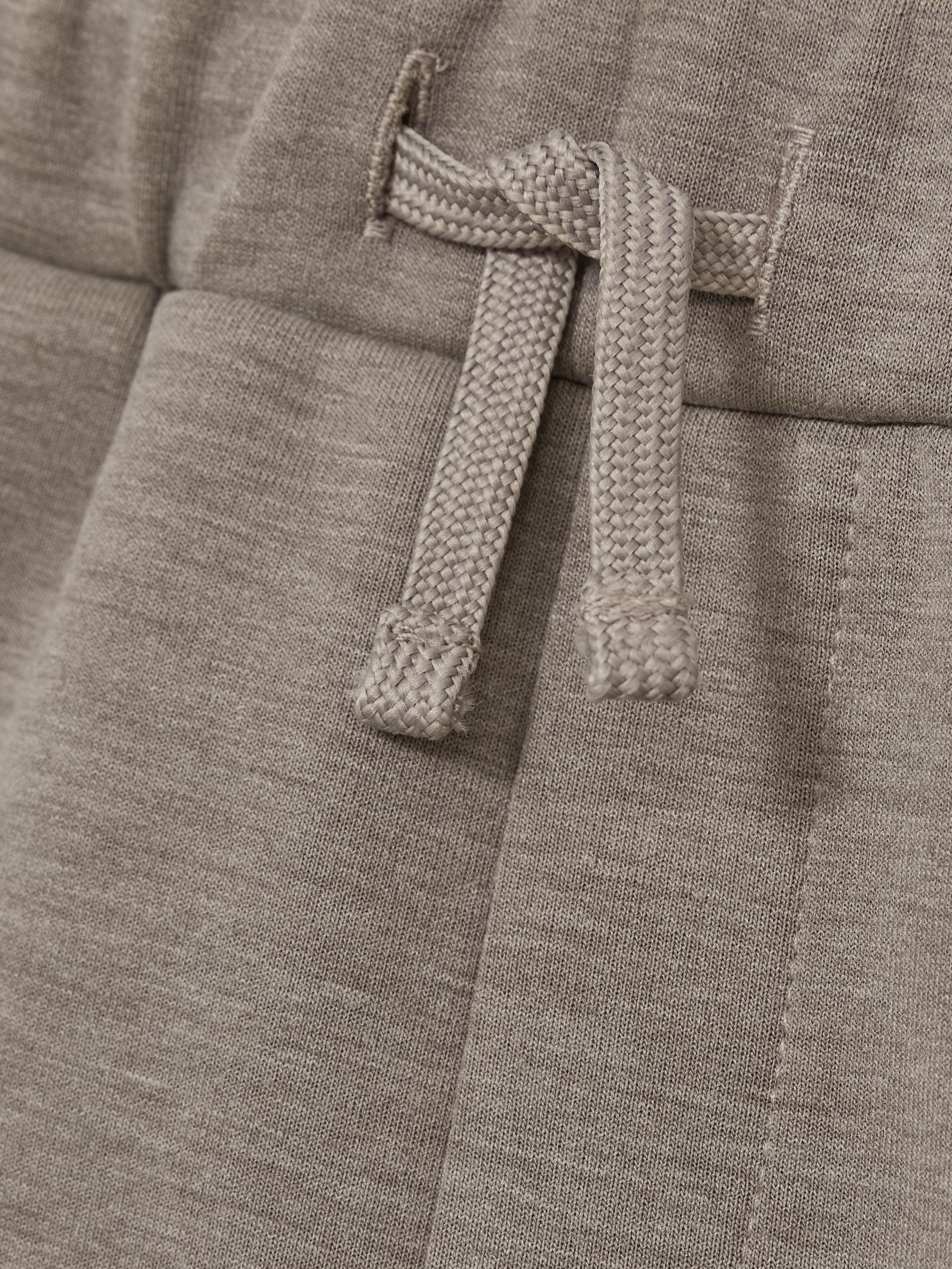3-9 yrs Interlock-Jersey Cargo Shorts in Taupe Brown - Image 5 of 5