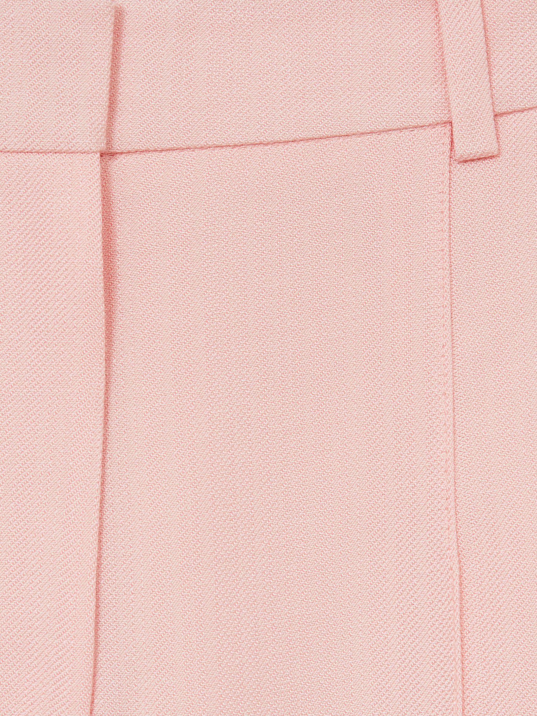 Petite Wide-Leg Suit Trousers in Pink - Image 7 of 8