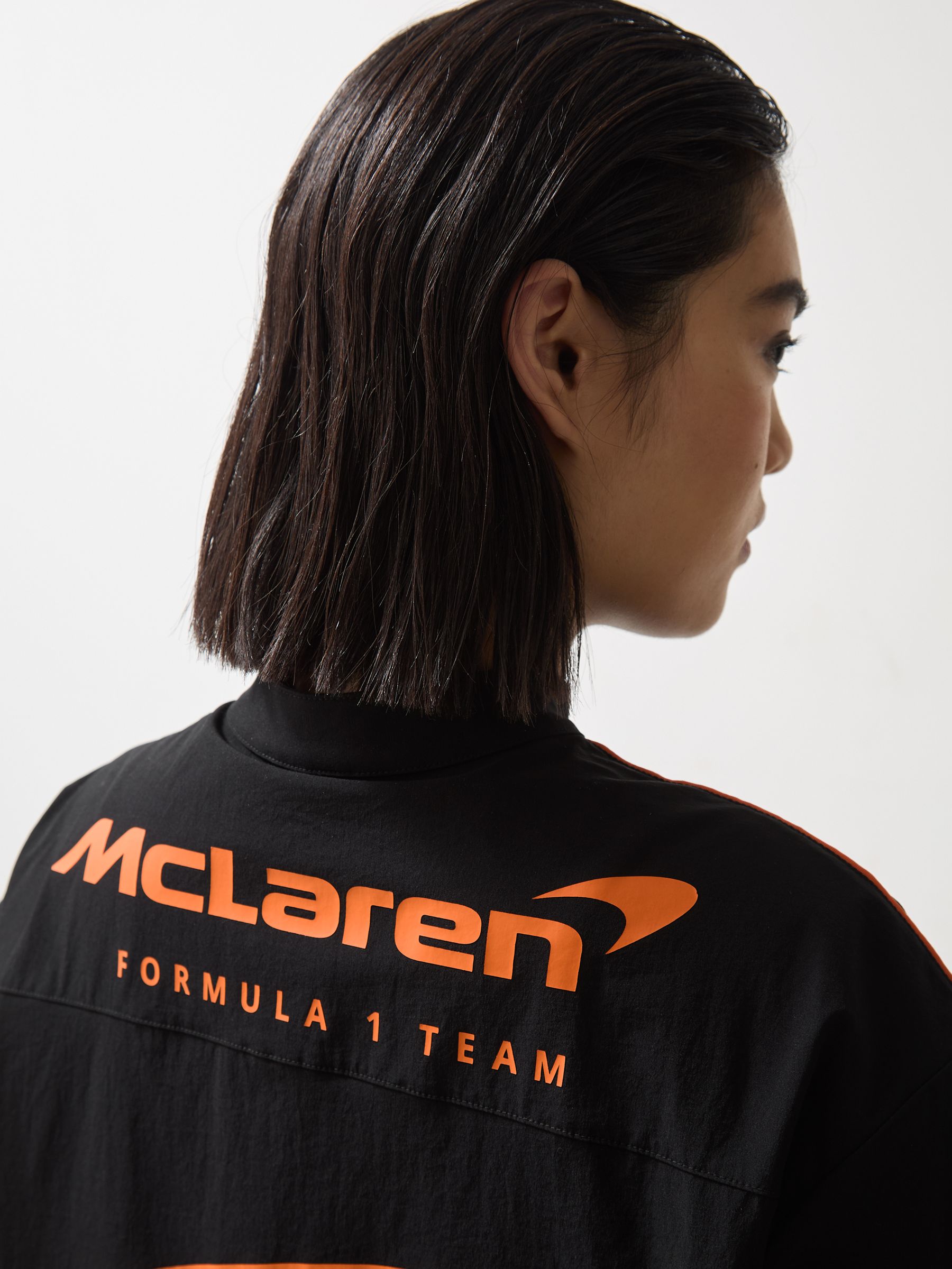 McLaren F1 Team Technical Logo Jacket in Black - Image 4 of 8