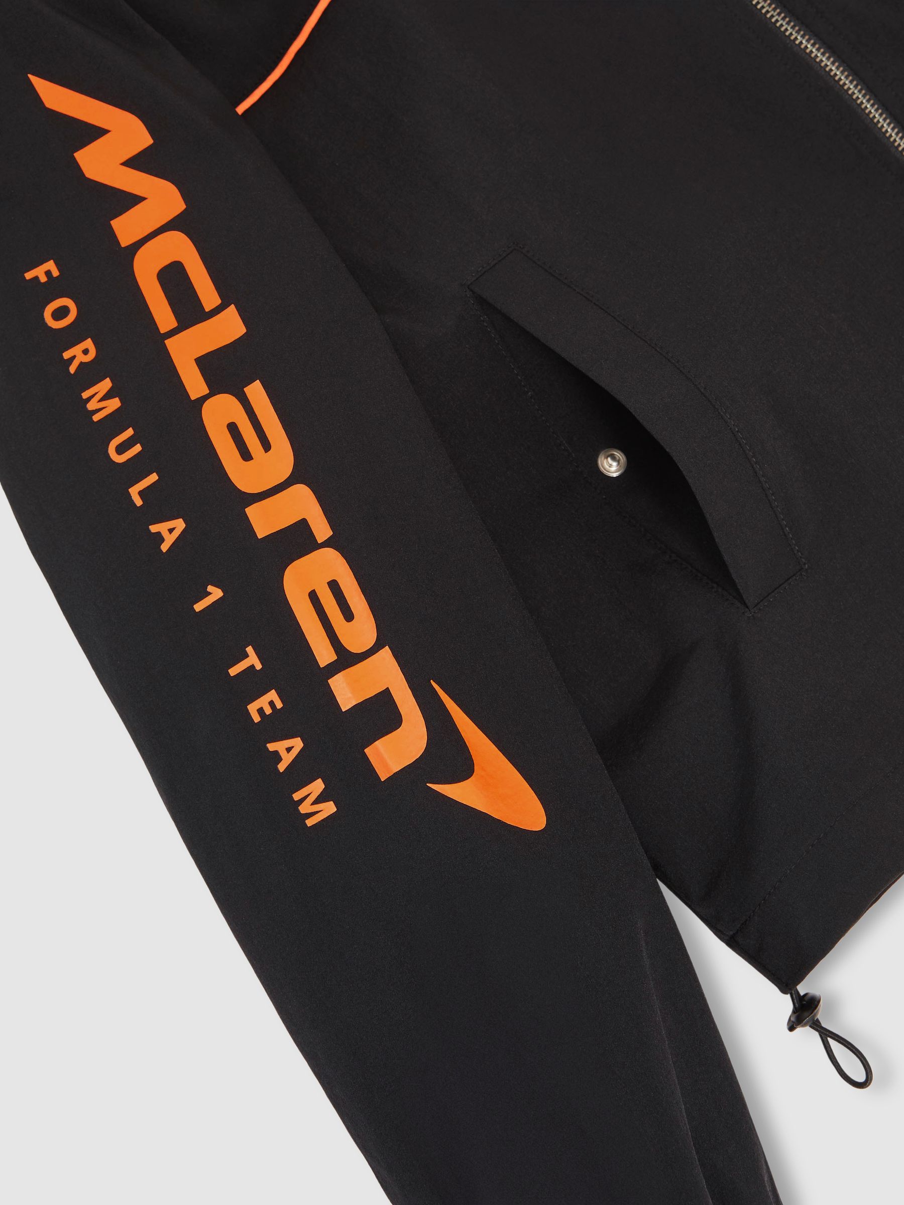 McLaren F1 Team Technical Logo Jacket in Black - Image 7 of 8