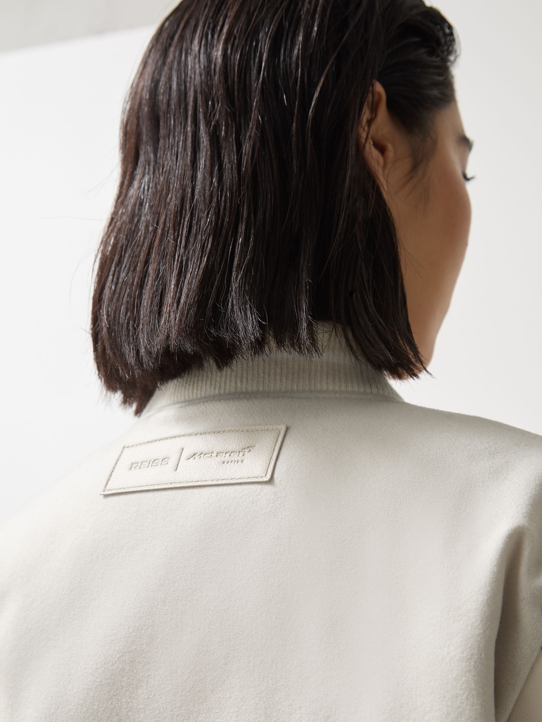 McLaren F1 Team Bomber Jacket in Off White - Image 5 of 7