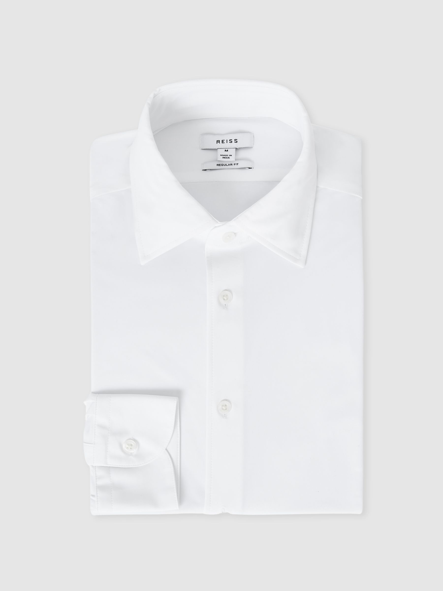 Long-Sleeve Travel Shirt in White - Image 2 of 8