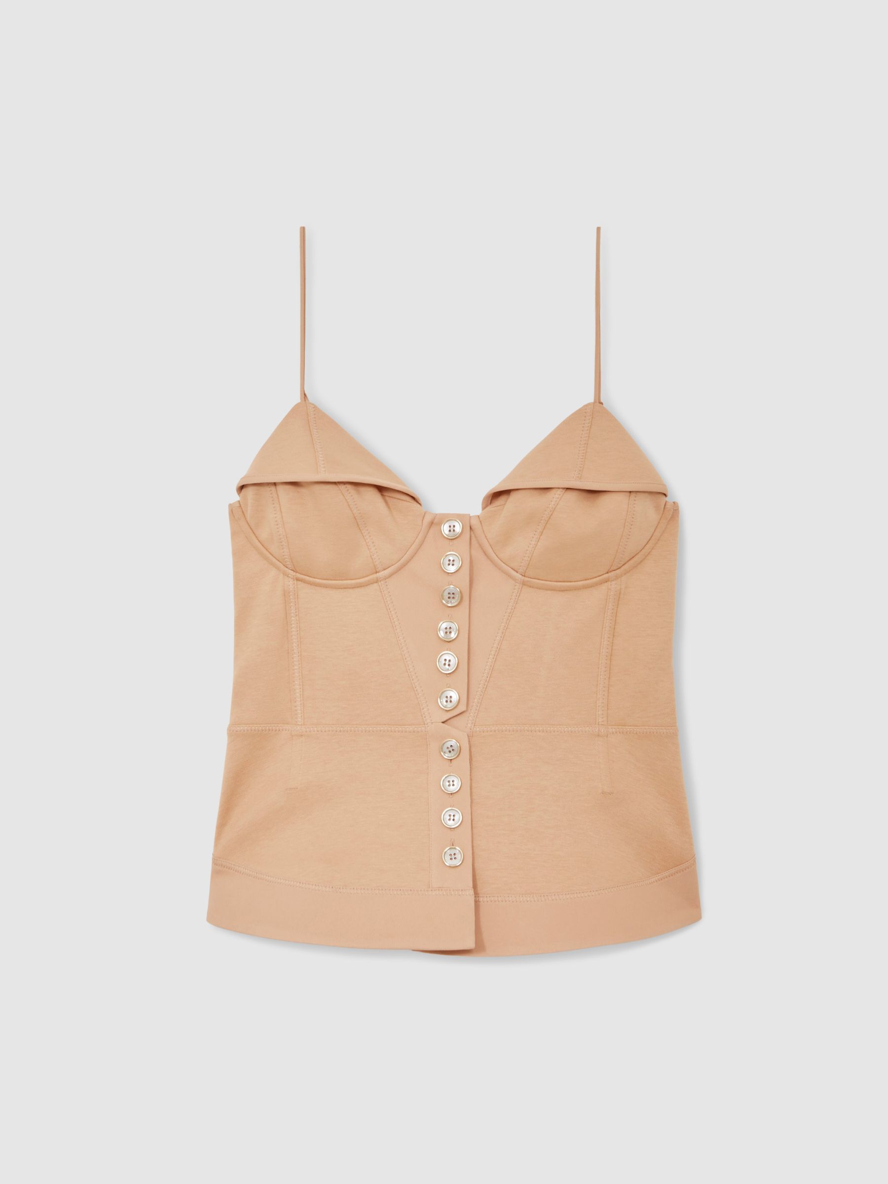 Atelier Corset Top in Neutral - Image 2 of 8