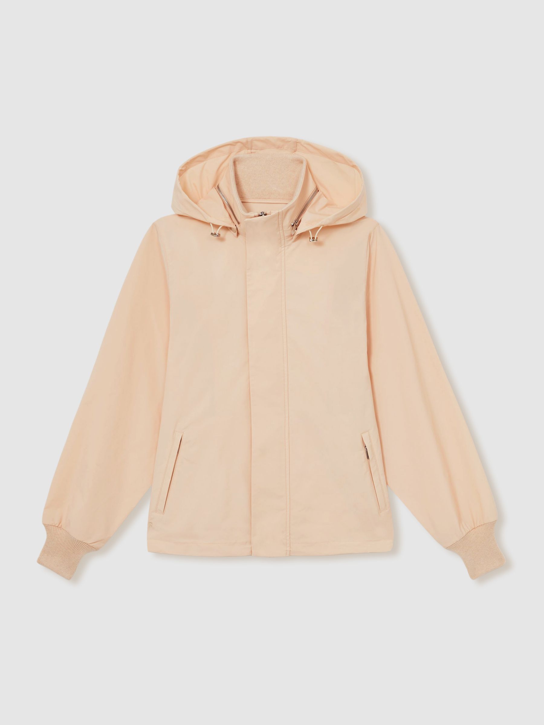 Reiss | Les 100 Ciels Technical Jacket in Neutral - Image 2 of 8