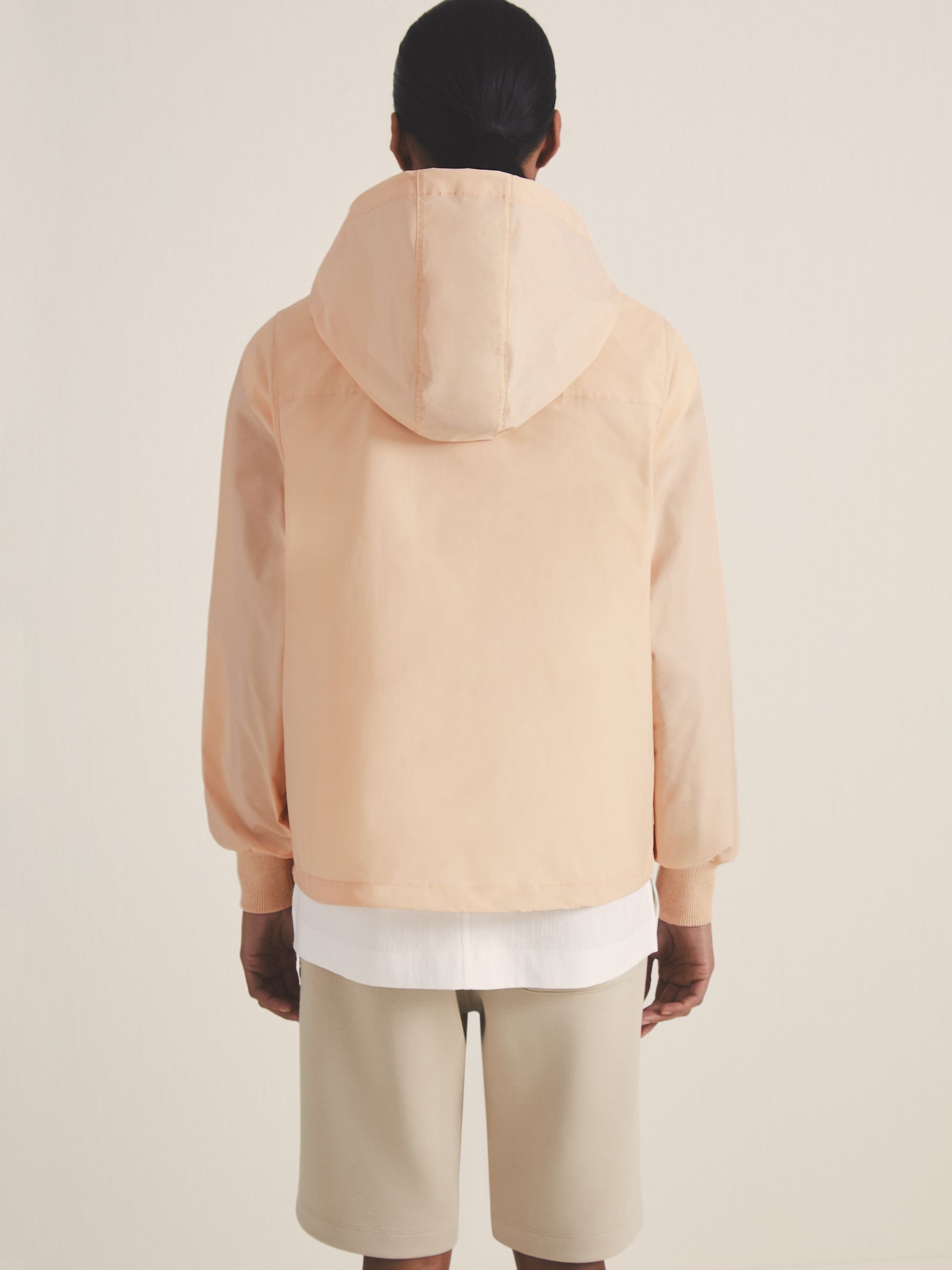 Reiss | Les 100 Ciels Technical Jacket in Neutral - Image 6 of 8