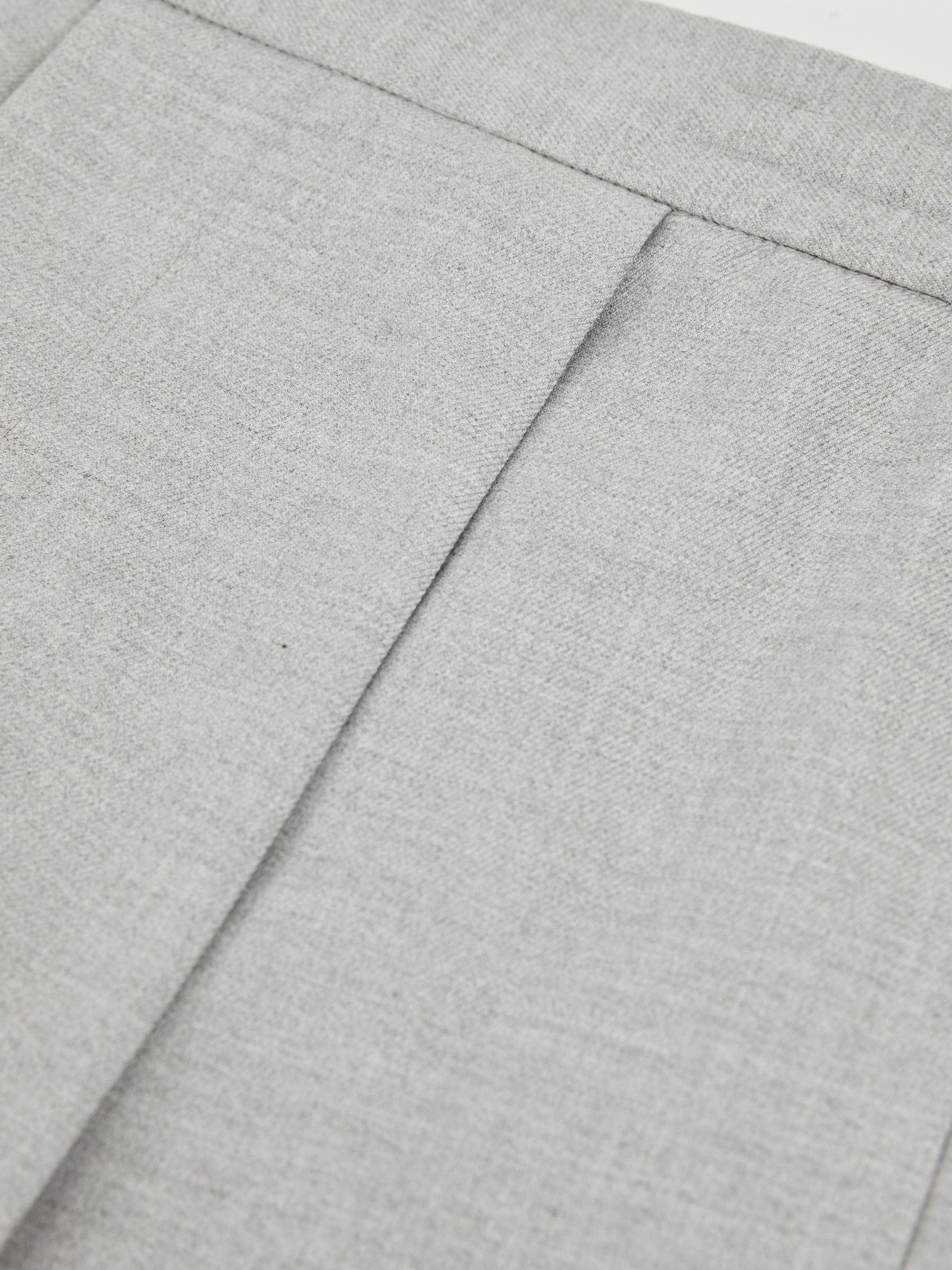 Relaxed Drawstring Shorts in Soft Grey - Image 6 of 6