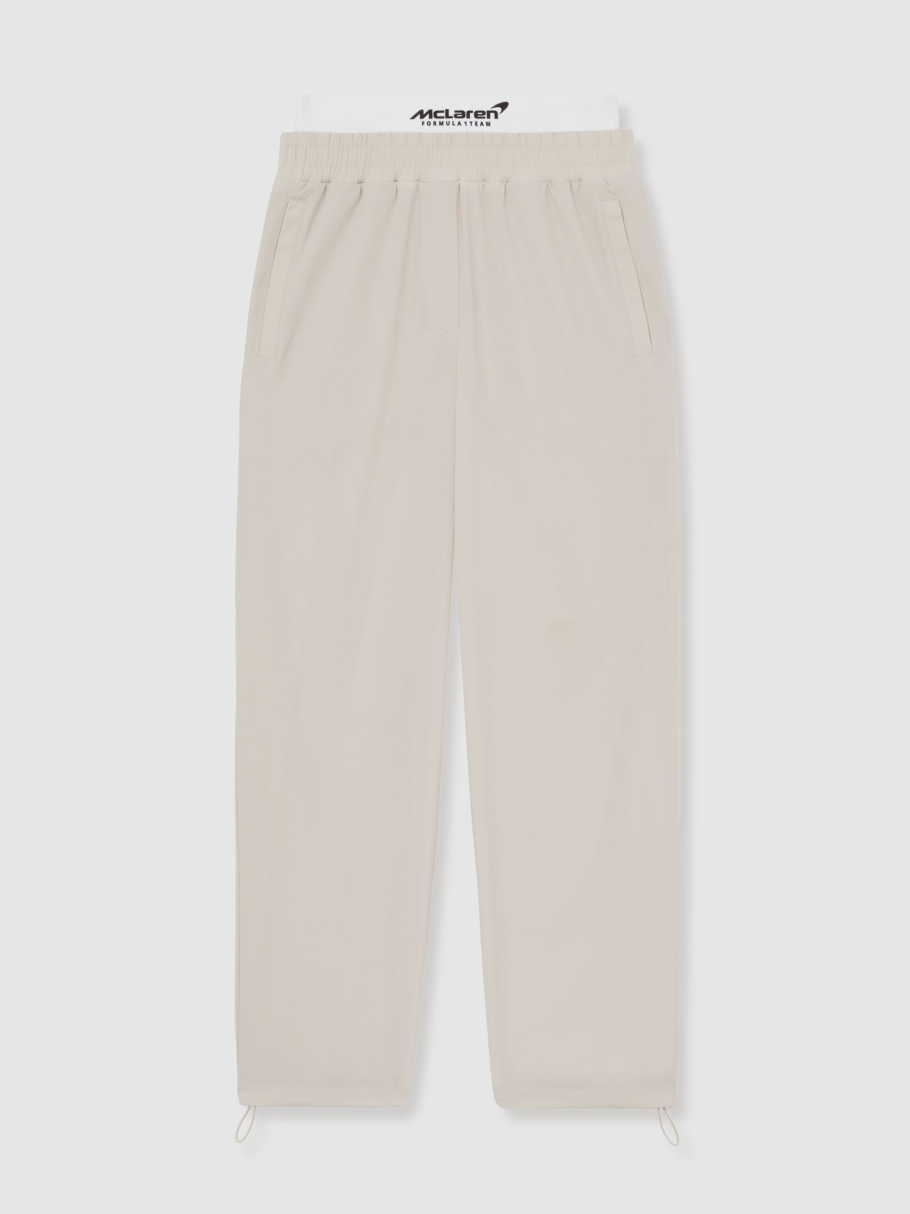 McLaren F1 Team Boxer-Waist Trousers in Stone - Image 2 of 8
