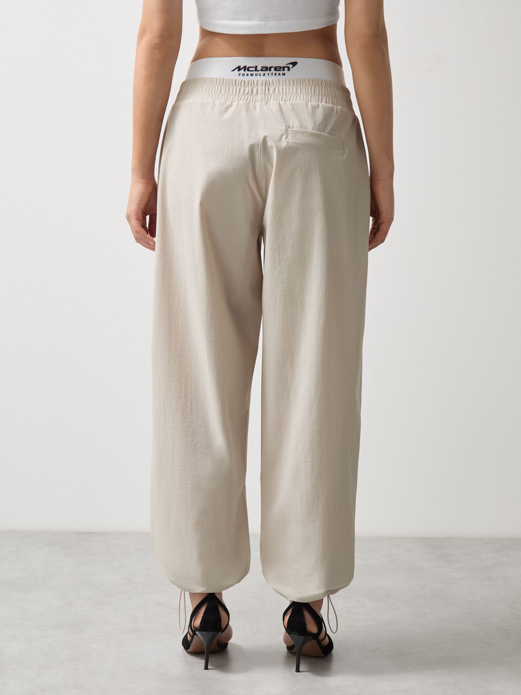 McLaren F1 Team Boxer-Waist Trousers in Stone - Image 5 of 8