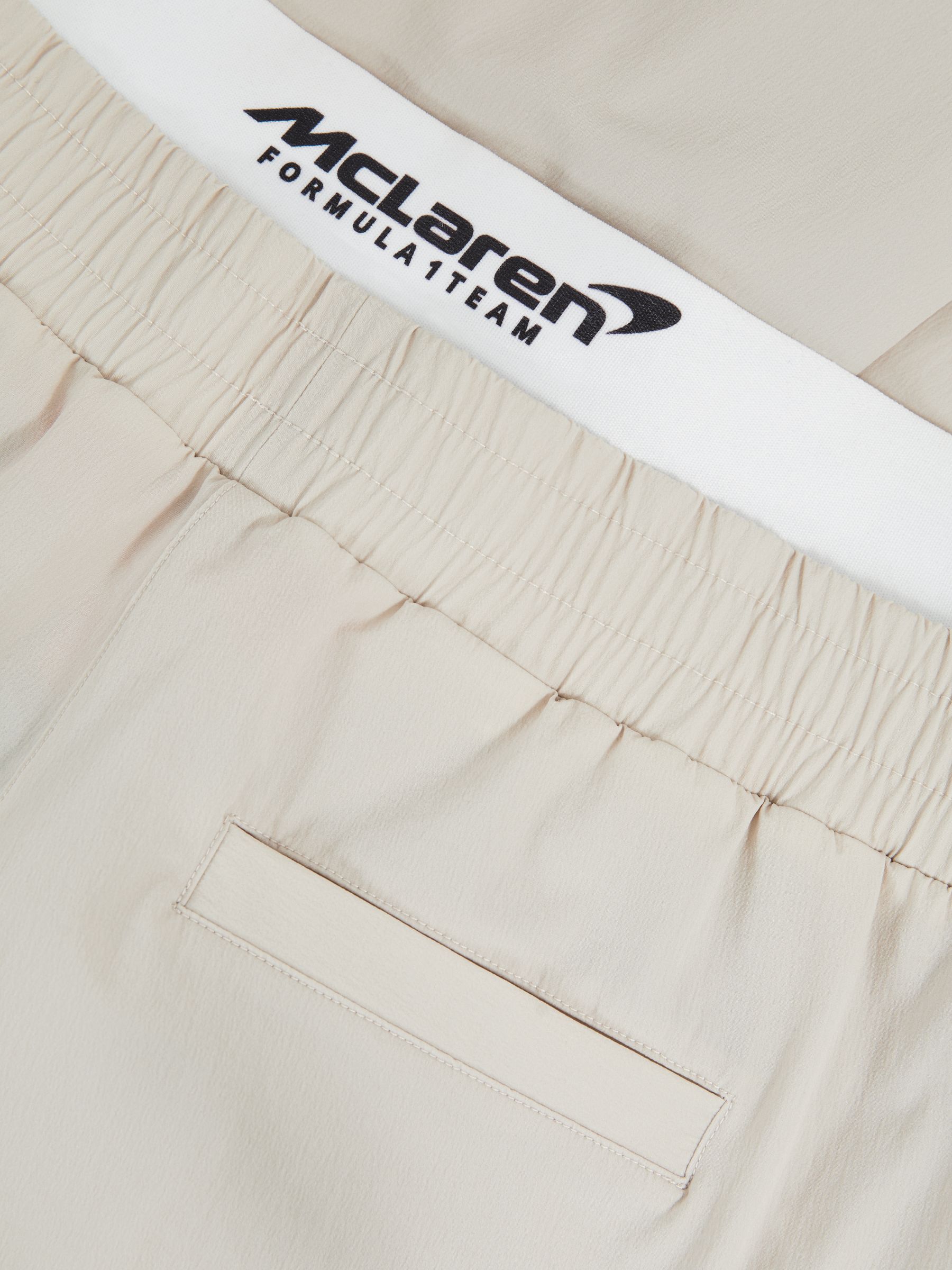 McLaren F1 Team Boxer-Waist Trousers in Stone - Image 7 of 8