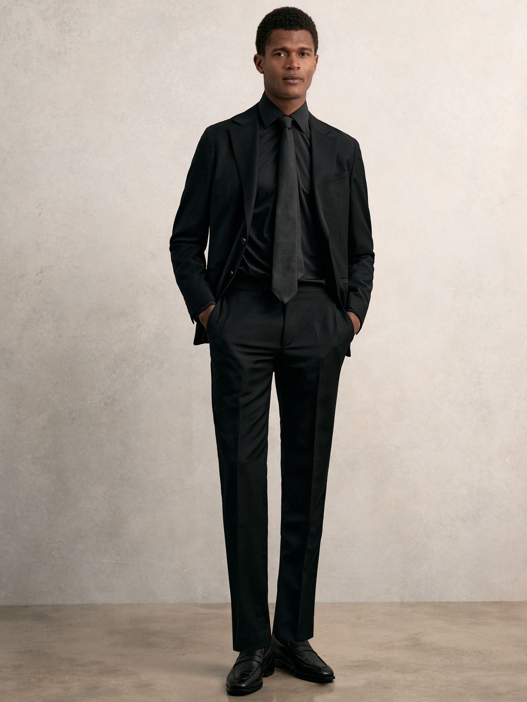 Long-Sleeve Travel Shirt in Black - Image 6 of 10