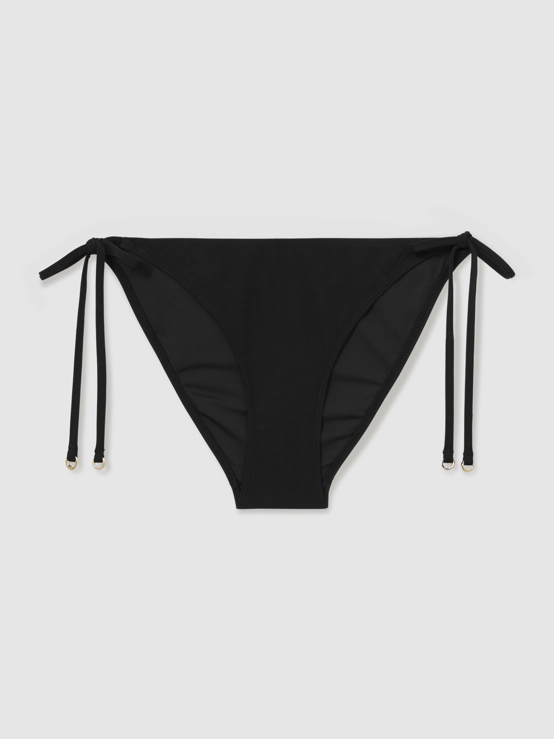 McLaren F1 Team Side-Tie Bikini Bottoms in Black - Image 2 of 6