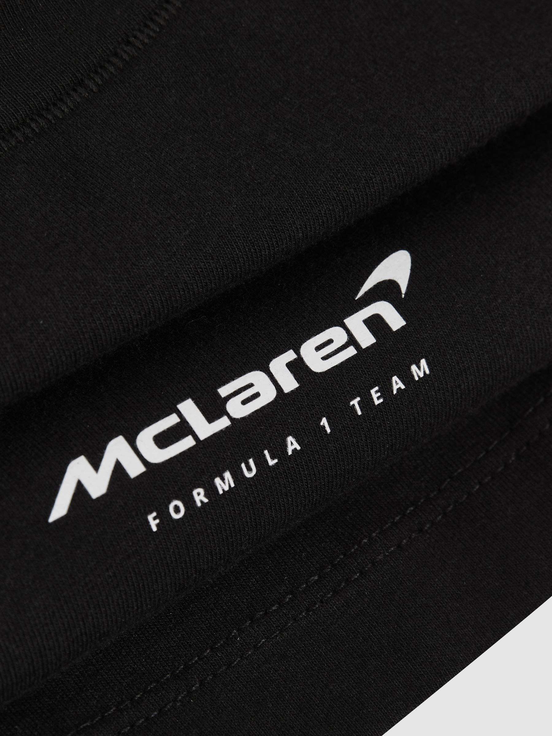 McLaren F1 Team Cropped Logo T-Shirt in Black - Image 5 of 5