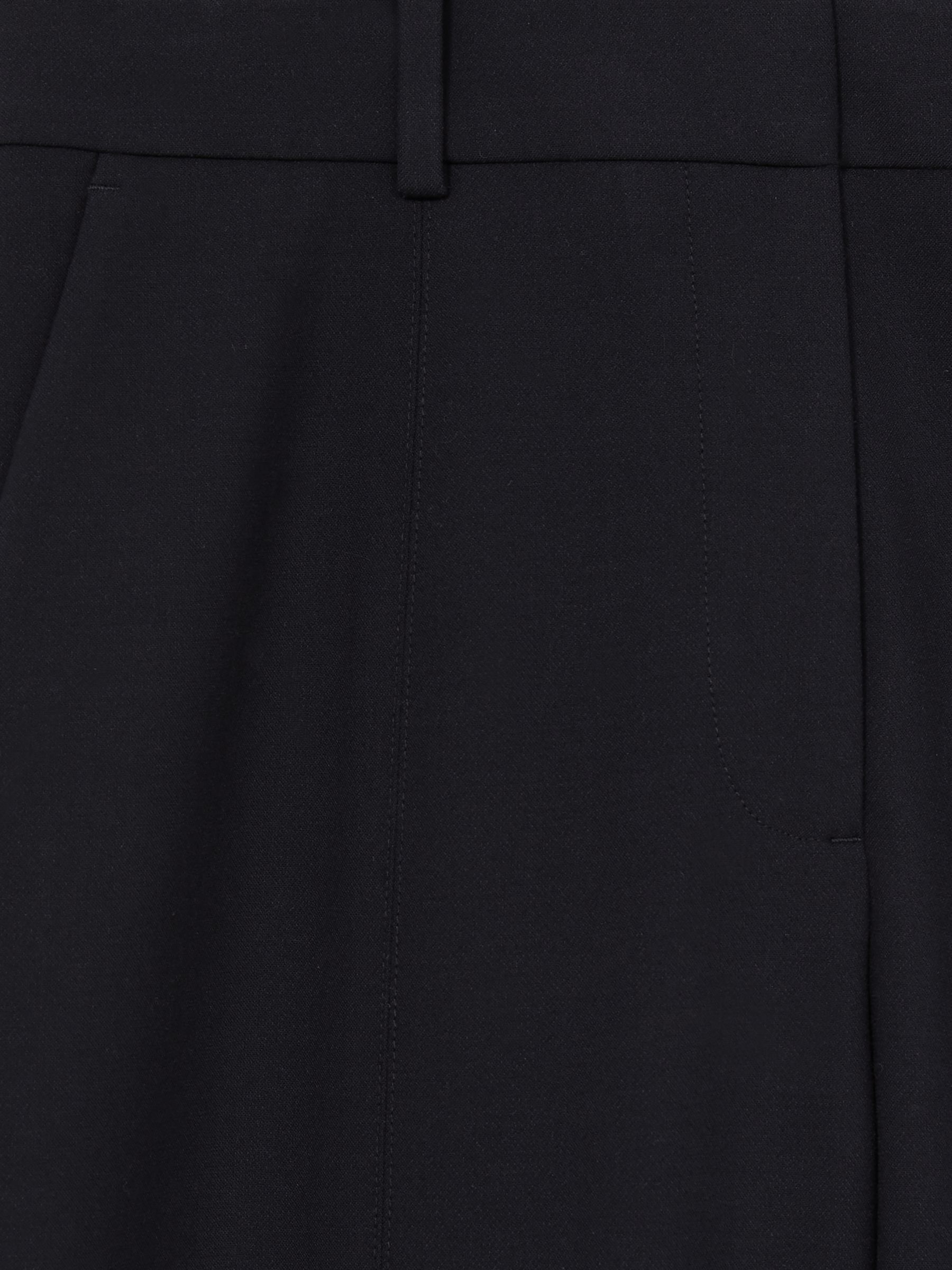 Petite Flared Tailored Trousers in Navy - Image 6 of 7