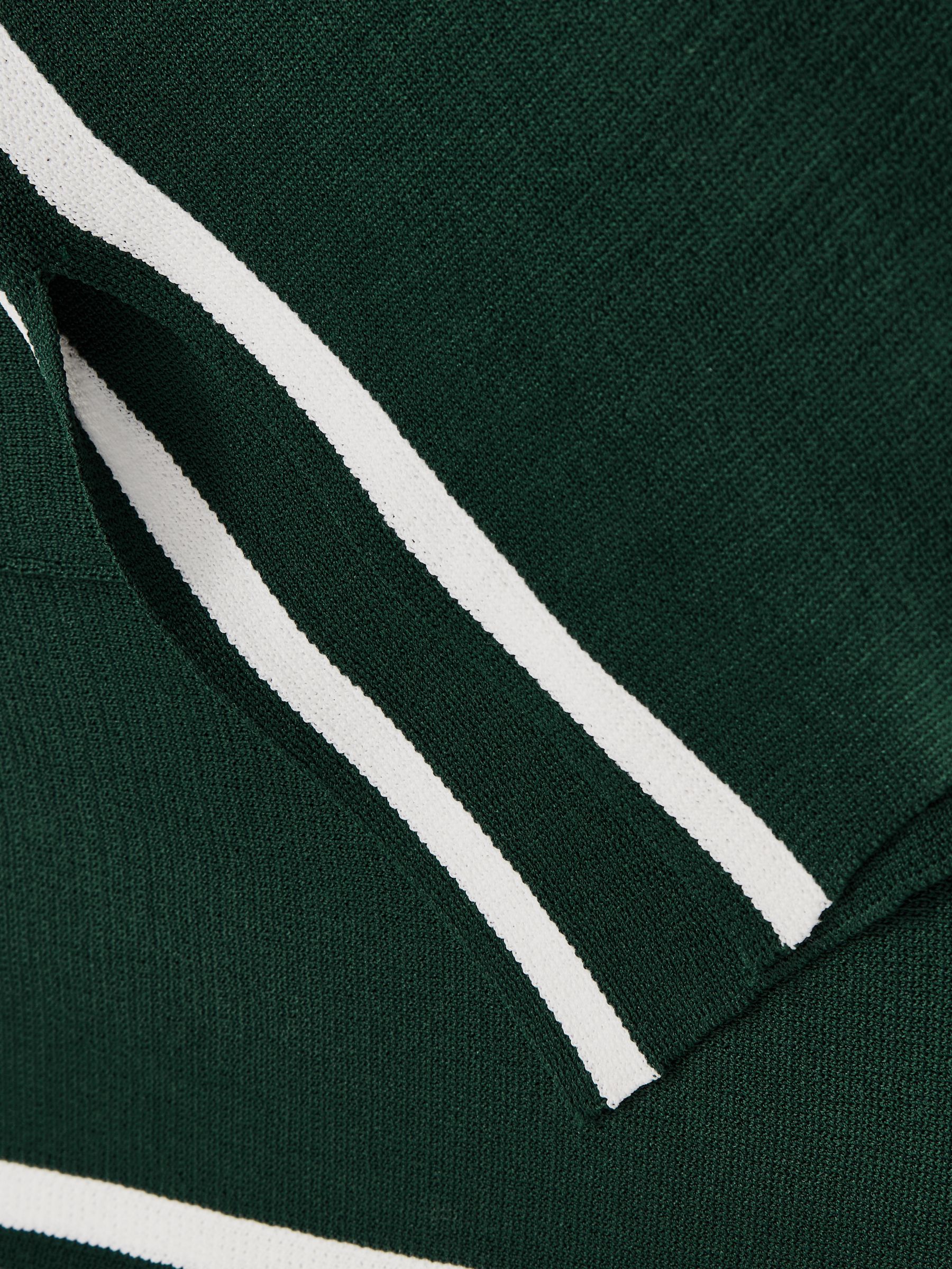 Stripe Knitted Joggers in Green - Image 6 of 6