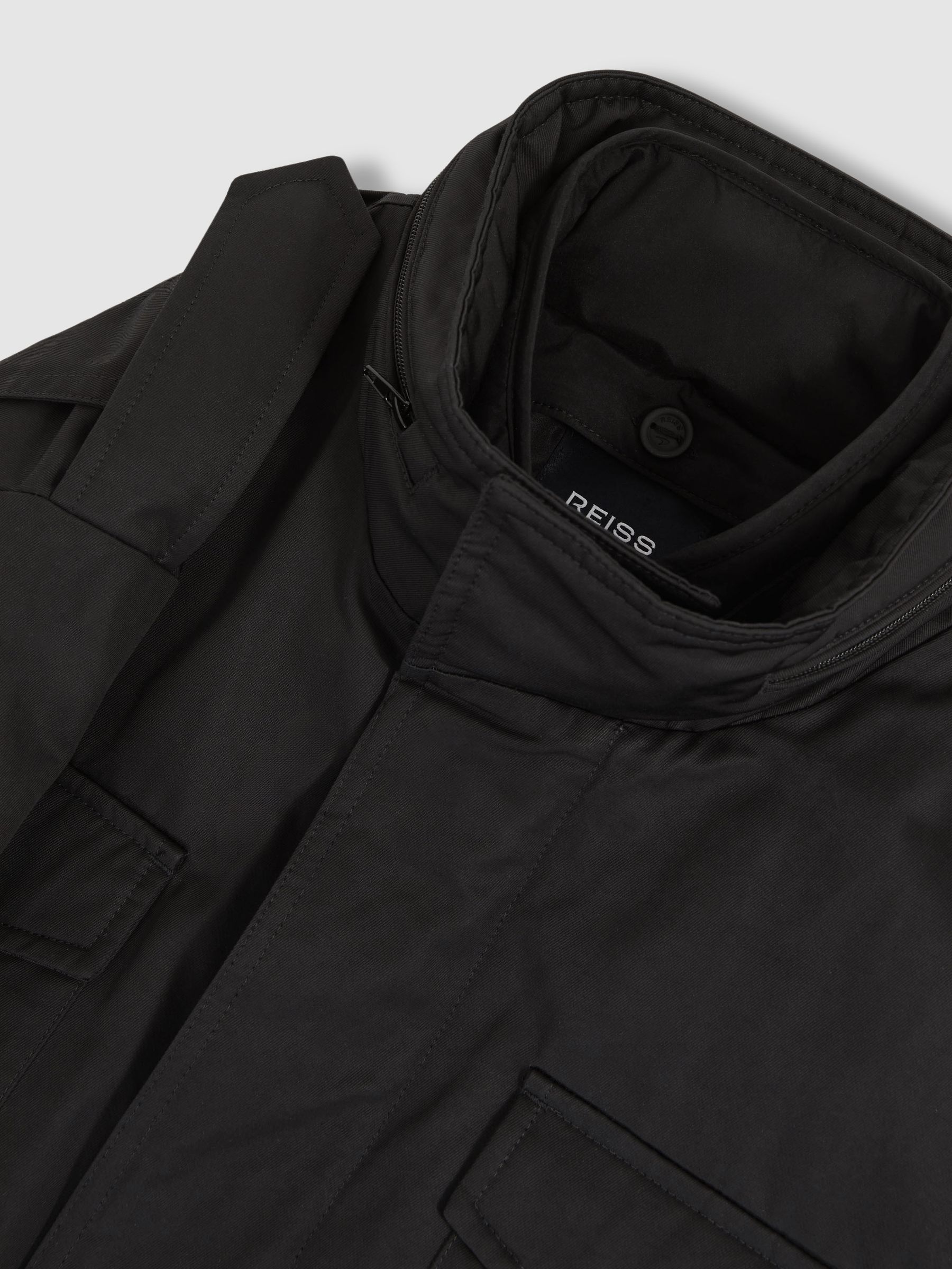 McLaren F1 Team Field Jacket in Black - Image 10 of 10