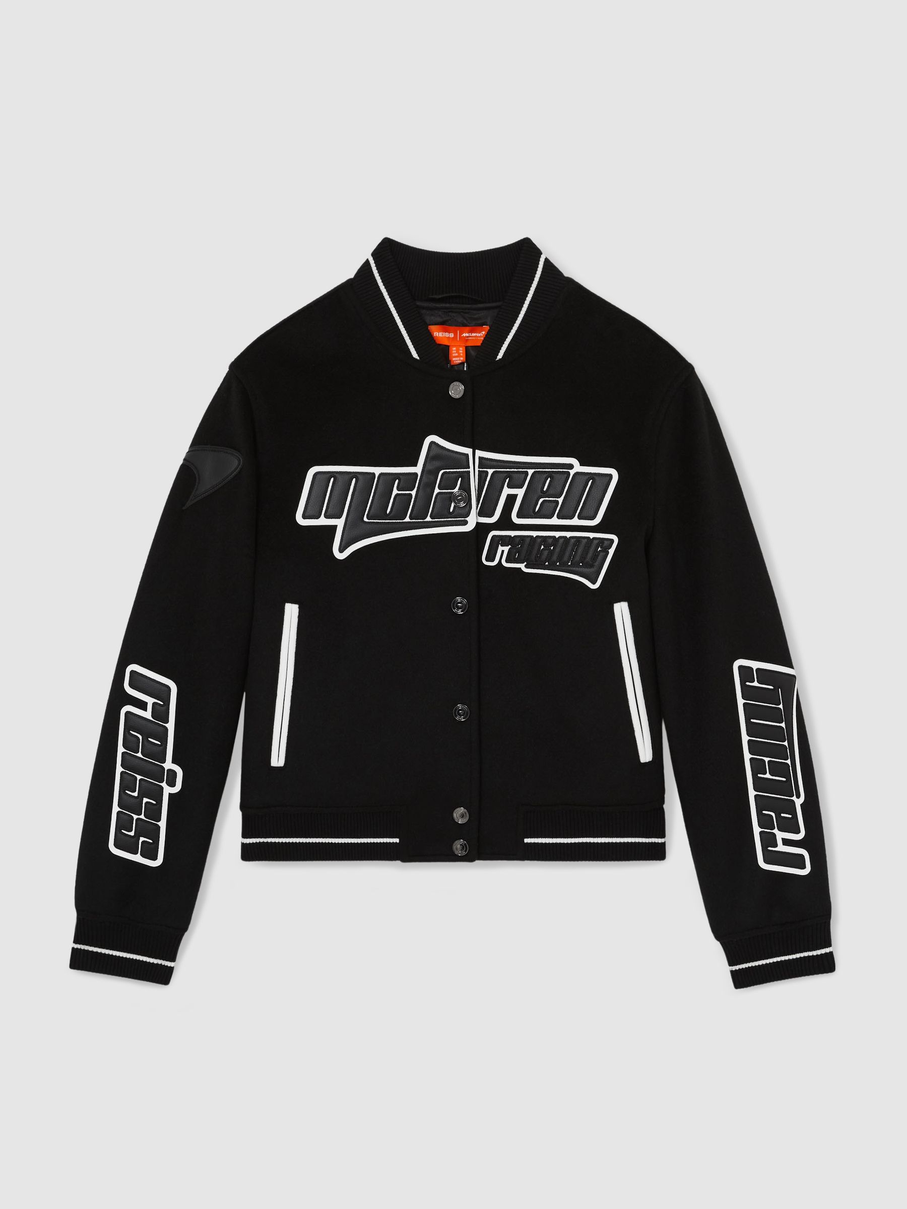 McLaren F1 Team Bomber Jacket in Black - Image 2 of 9