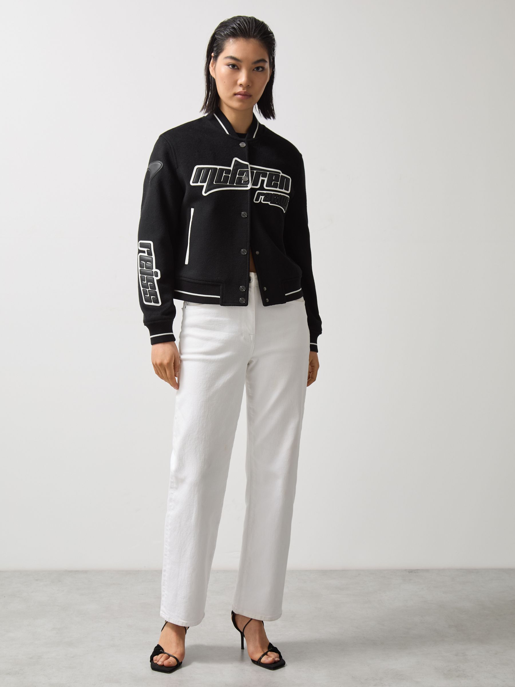 McLaren F1 Team Bomber Jacket in Black - Image 3 of 9