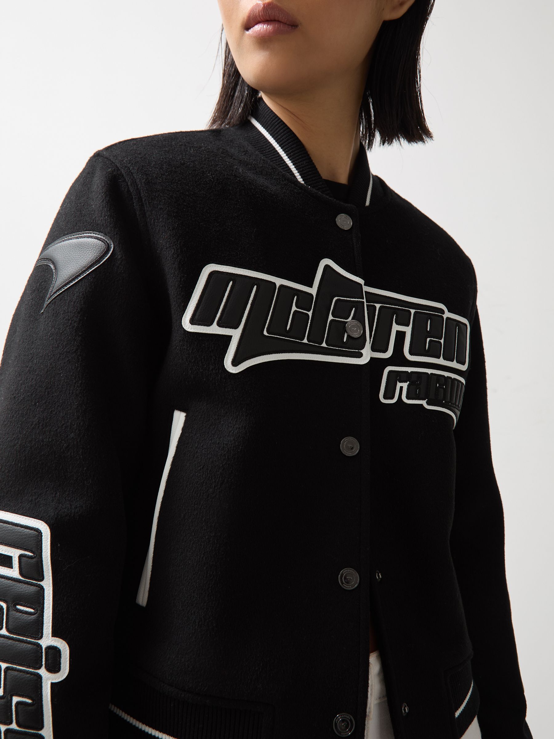McLaren F1 Team Bomber Jacket in Black - Image 4 of 9