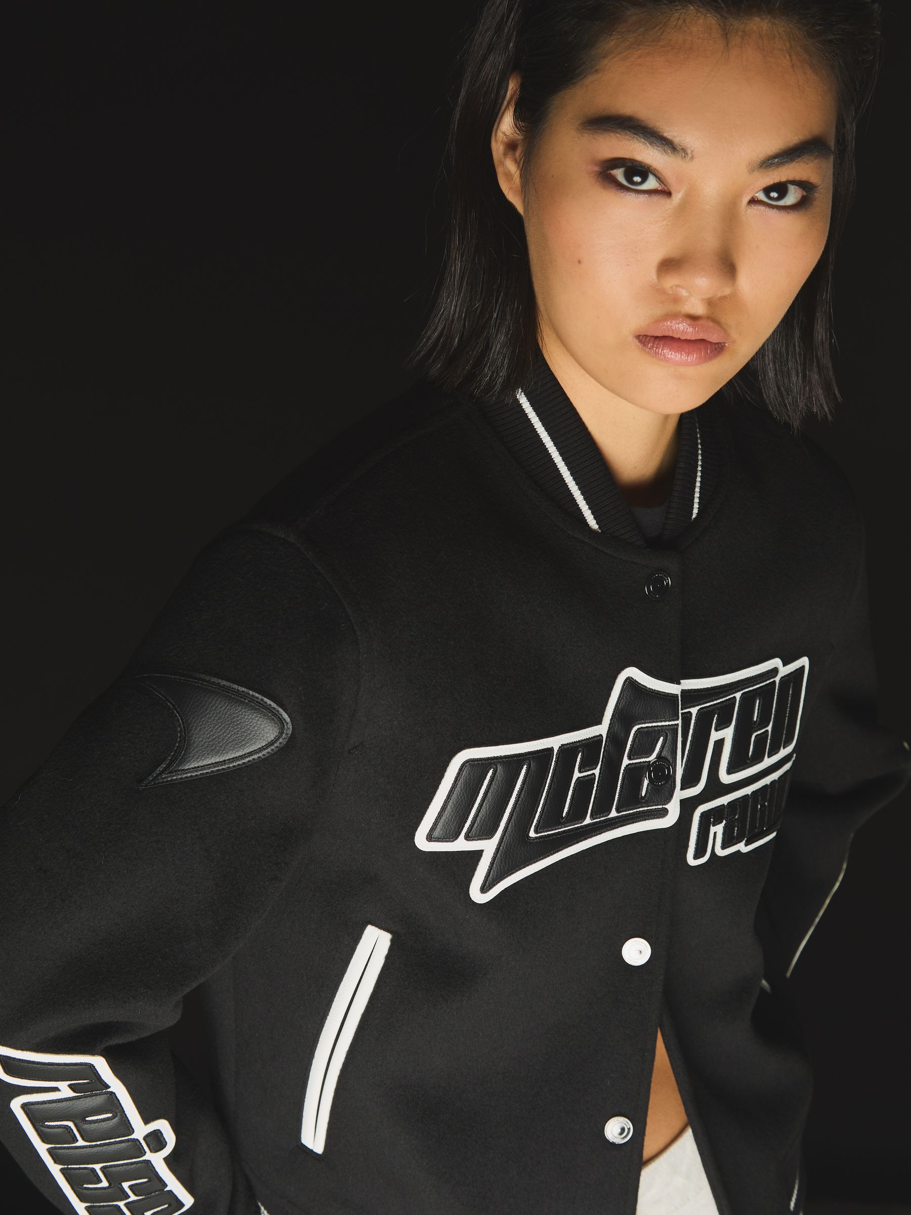 McLaren F1 Team Bomber Jacket in Black - Image 6 of 9