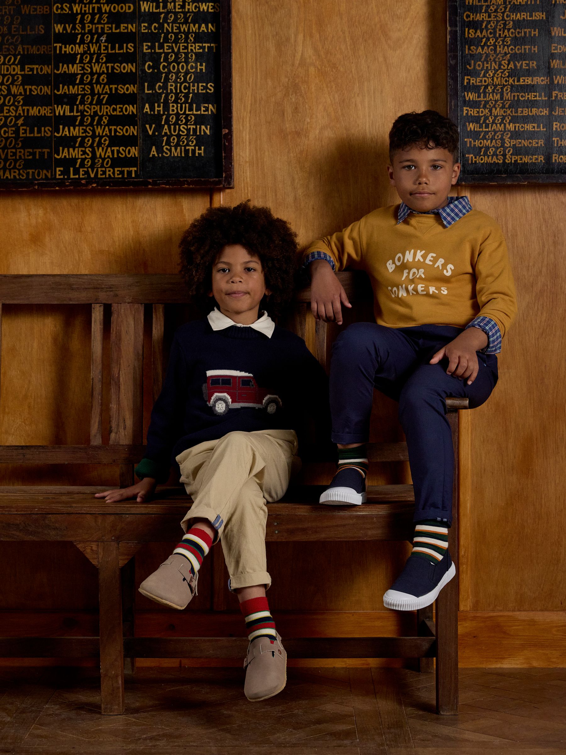 Kids' Sundaze Yellow Slogan Crew Neck Sweatshirt - Image 3 of 8