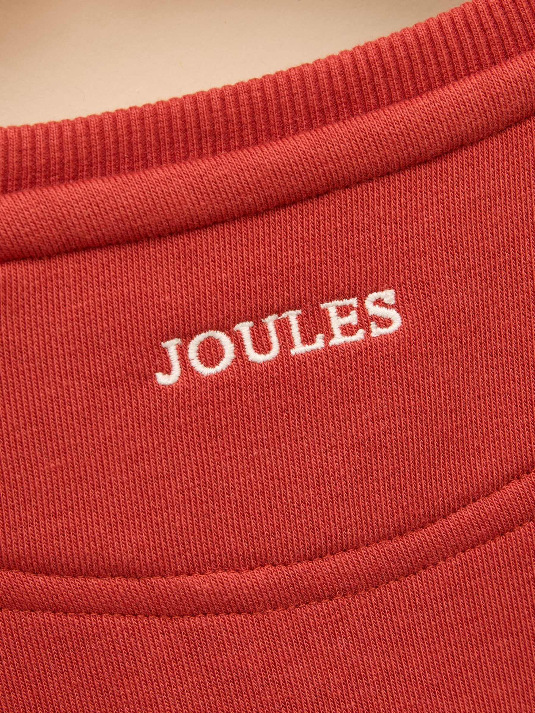 Kids' Sundaze Rust Red Slogan Crew Neck Sweatshirt - Image 8 of 8