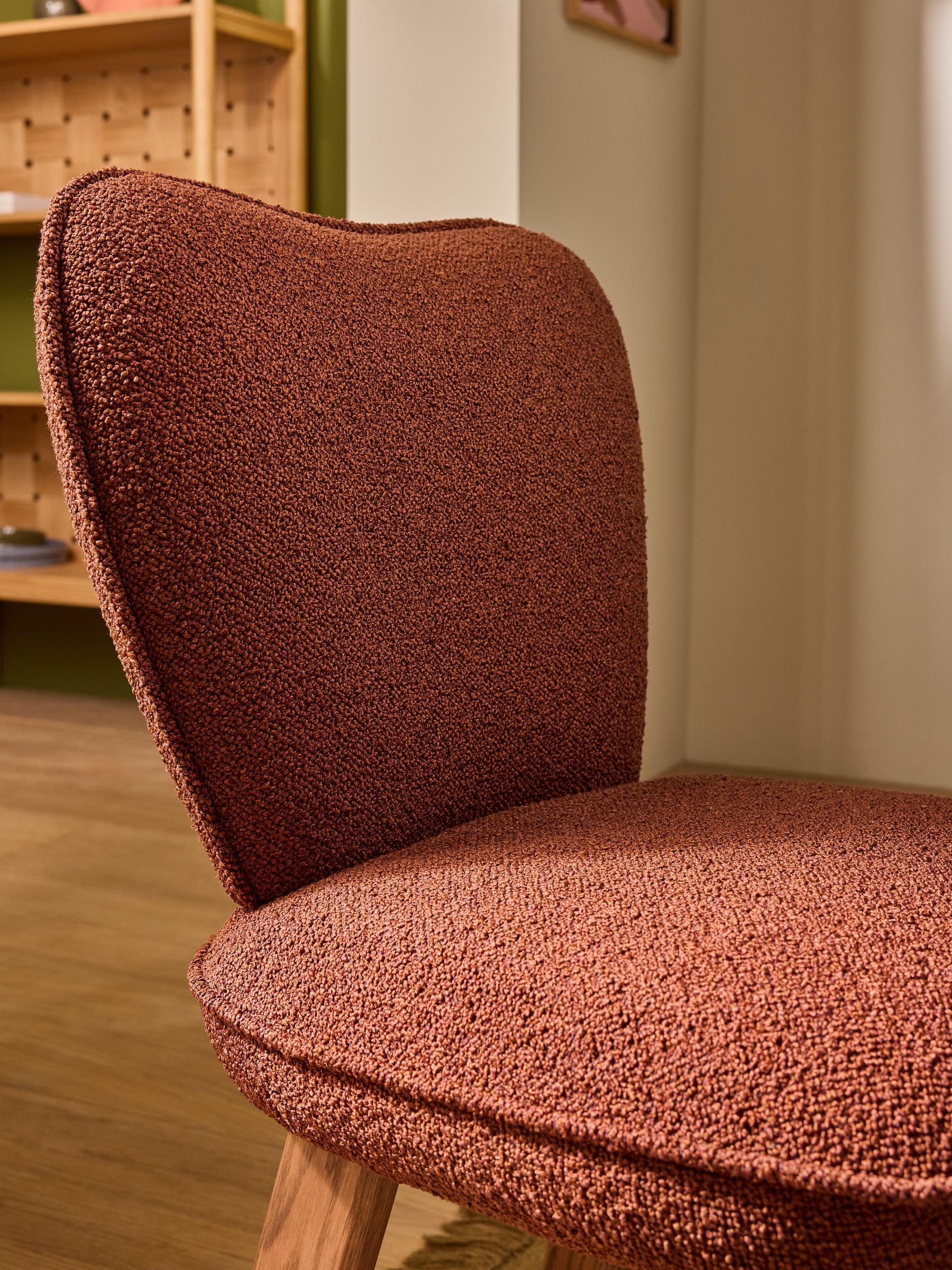 Set of 2 Tylar Dining Chairs in Orange - Image 2 of 4