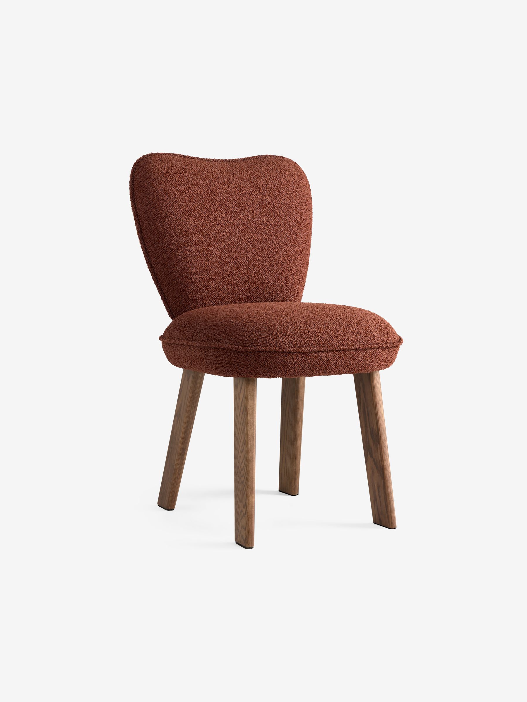 Set of 2 Tylar Dining Chairs in Orange - Image 3 of 4